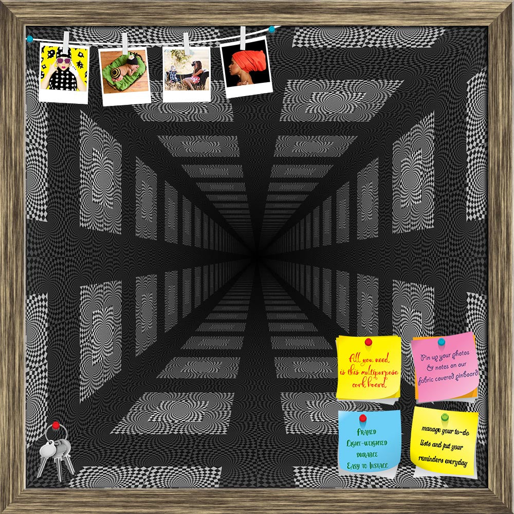 ArtzFolio Abstract Black & White Perspective Check Effect Printed Bulletin Board Notice Pin Board Soft Board | Framed-Bulletin Boards Framed-AZ5006078BLB_FR_RF_R-0-Image Code 5006078 Vishnu Image Folio Pvt Ltd, IC 5006078, ArtzFolio, Bulletin Boards Framed, Abstract, Digital Art, black, white, perspective, check, effect, printed, bulletin, board, notice, pin, soft, framed, pattern, art, optical, surface, checks, wallpaper, decoration, illusion, square, floor, tile, mystery, row, magic, glossy, circle, dunge