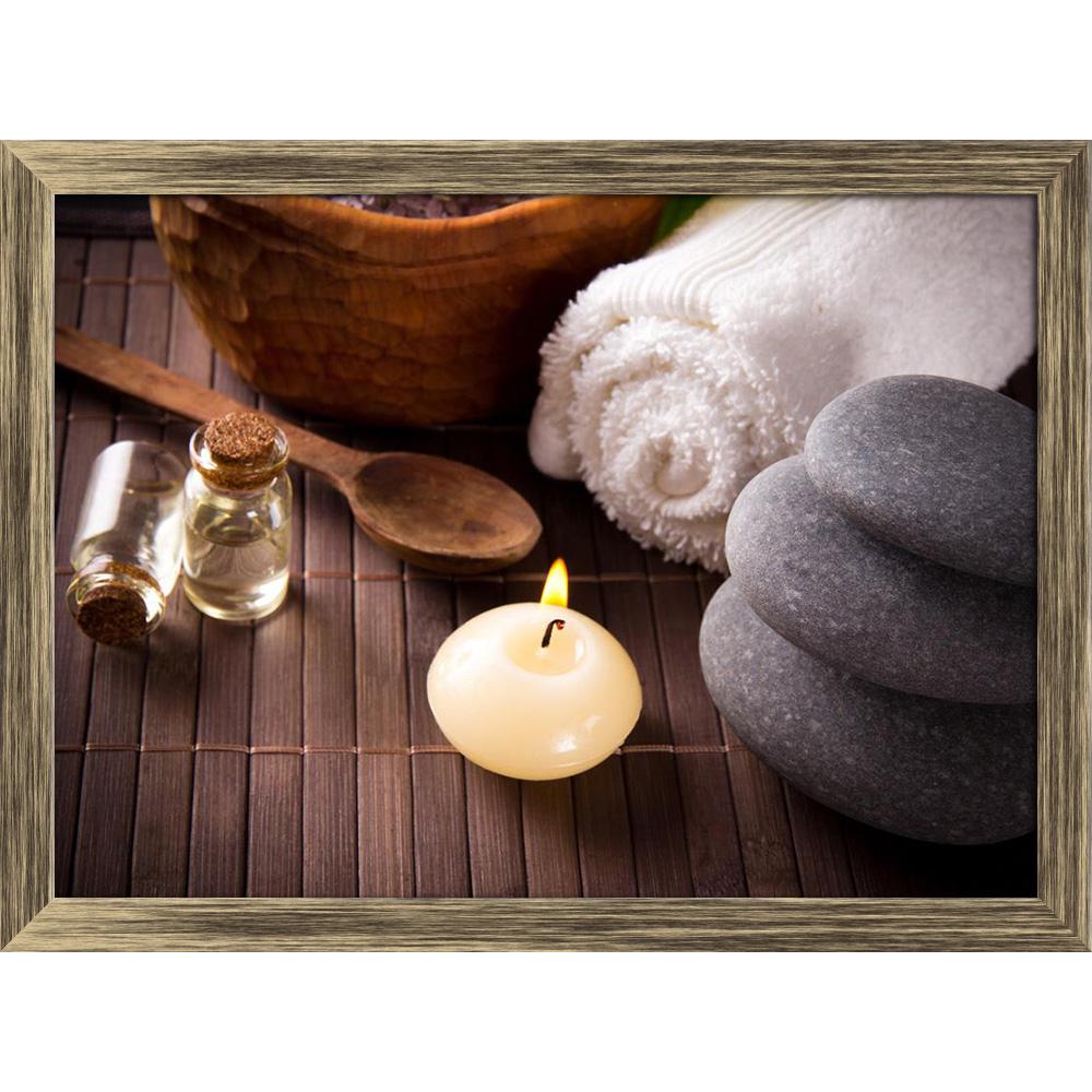 ArtzFolio Spa Still Life With Aromatic Candles D4 Tabletop Painting Frame-Paintings Table Top-AZ5006081MIN_FR_RF_R-0-Image Code 5006081 Vishnu Image Folio Pvt Ltd, IC 5006081, ArtzFolio, Paintings Table Top, Still Life, Photography, spa, still, life, with, aromatic, candles, d4, tabletop, painting, frame, background, orchid, relax, wellness, health, stone, natural, tropical, white, calm, petal, aroma, peace, flower, light, tenderness, zen, flame, therapy, healthy, care, plant, fire, alternative, harmony, ma