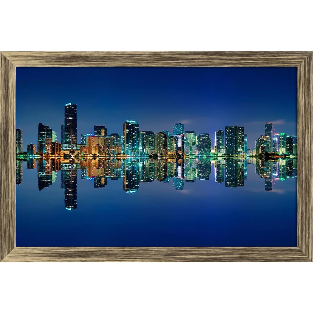 ArtzFolio Miami Skyline At Night, Florida, USA Canvas Painting-Paintings Wooden Framing-AZ5006084ART_FR_RF_R-0-Image Code 5006084 Vishnu Image Folio Pvt Ltd, IC 5006084, ArtzFolio, Paintings Wooden Framing, Landscapes, Places, Photography, miami, skyline, at, night, florida, usa, canvas, painting, framed, print, wall, for, living, room, with, frame, poster, pitaara, box, large, size, drawing, art, split, big, office, reception, of, kids, panel, designer, decorative, amazonbasics, reprint, small, bedroom, on