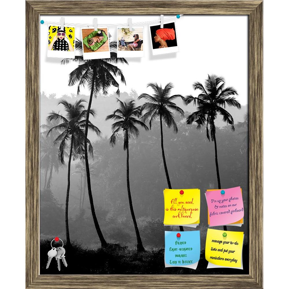 ArtzFolio Black & White Photo Of Palm Trees Printed Bulletin Board Notice Pin Board Soft Board | Framed-Bulletin Boards Framed-AZ5006086BLB_FR_RF_R-0-Image Code 5006086 Vishnu Image Folio Pvt Ltd, IC 5006086, ArtzFolio, Bulletin Boards Framed, Landscapes, Photography, black, white, photo, of, palm, trees, printed, bulletin, board, notice, pin, soft, framed, asia, background, beach, beautiful, blue, cloud, coast, coconut, colorful, dusk, evening, exotic, goa, horizon, india, island, landscape, leaf, nature, 