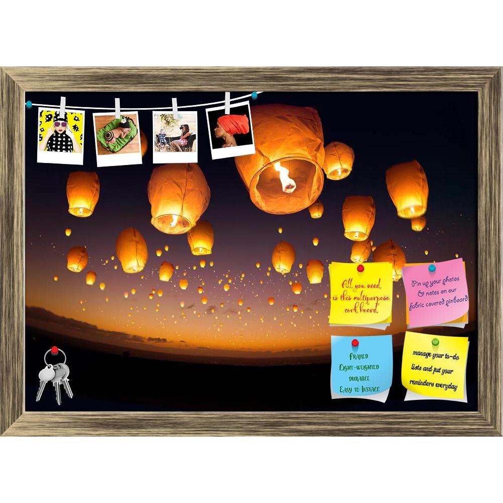 ArtzFolio Large Group Of Chinese Flying Lanterns Printed Bulletin Board Notice Pin Board Soft Board | Framed-Bulletin Boards Framed-AZ5006089BLB_FR_RF_R-0-Image Code 5006089 Vishnu Image Folio Pvt Ltd, IC 5006089, ArtzFolio, Bulletin Boards Framed, Landscapes, Photography, large, group, of, chinese, flying, lanterns, printed, bulletin, board, notice, pin, soft, framed, lantern, floating, light, peace, wishing, wish, sky, night, eveing, glowing, lights, flame, new, year, ebent, special, paper, beautiful, out