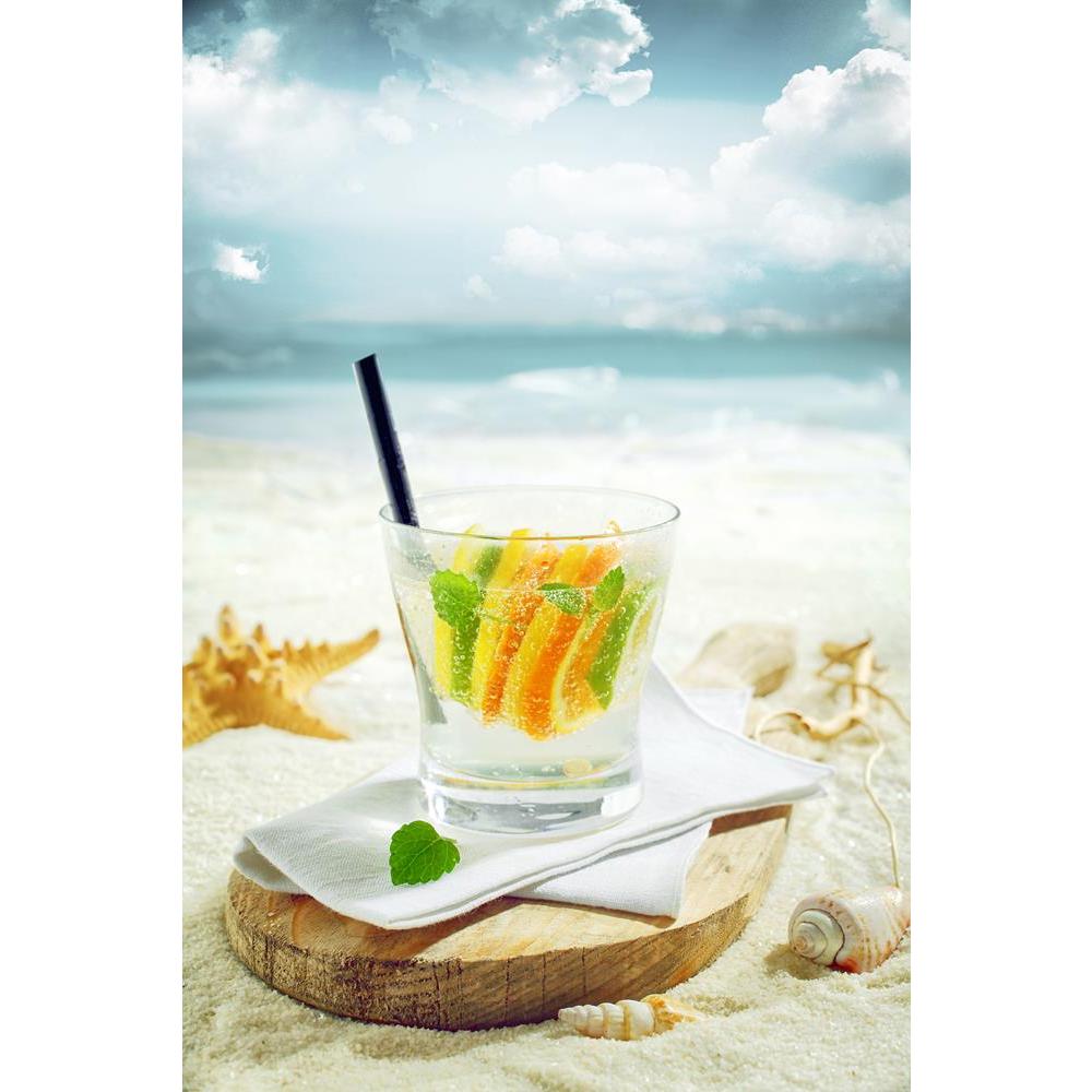 ArtzFolio Sunny Tropical Beach Canvas Painting-Paintings MDF Framing-AZ5006100ART_UN_RF_R-0-Image Code 5006100 Vishnu Image Folio Pvt Ltd, IC 5006100, ArtzFolio, Paintings MDF Framing, Food & Beverage, Photography, sunny, tropical, beach, canvas, painting, framed, print, wall, for, living, room, with, frame, poster, pitaara, box, large, size, drawing, art, split, big, office, reception, of, kids, panel, designer, decorative, amazonbasics, reprint, small, bedroom, on, scenery, alcoholic, beverage, black, str
