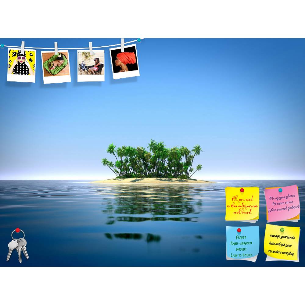 ArtzFolio Tropical Island In The Ocean Printed Bulletin Board Notice Pin Board Soft Board | Frameless-Bulletin Boards Frameless-AZ5006102BLB_FL_RF_R-0-Image Code 5006102 Vishnu Image Folio Pvt Ltd, IC 5006102, ArtzFolio, Bulletin Boards Frameless, Landscapes, Photography, tropical, island, in, the, ocean, printed, bulletin, board, notice, pin, soft, frameless, sea, blue, water, travel, summer, beach, palm, coast, seascape, sand, sky, wave, lagoon, turquoise, nature, exotic, tree, scenic, outdoor, shore, lan