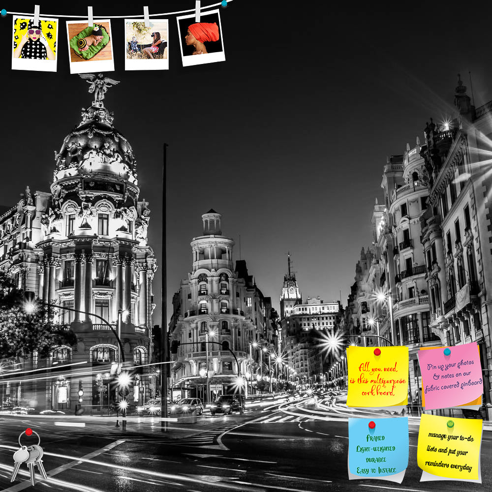 ArtzFolio Traffic Lights on Gran Via Street in Madrid, Spain D1 Printed Bulletin Board Notice Pin Board Soft Board | Frameless-Bulletin Boards Frameless-AZ5006103BLB_FL_RF_R-0-Image Code 5006103 Vishnu Image Folio Pvt Ltd, IC 5006103, ArtzFolio, Bulletin Boards Frameless, Places, Photography, traffic, lights, on, gran, via, street, in, madrid, spain, d1, printed, bulletin, board, notice, pin, soft, frameless, ancient, architecture, art, building, bus, car, center, church, city, cityscape, classic, construct