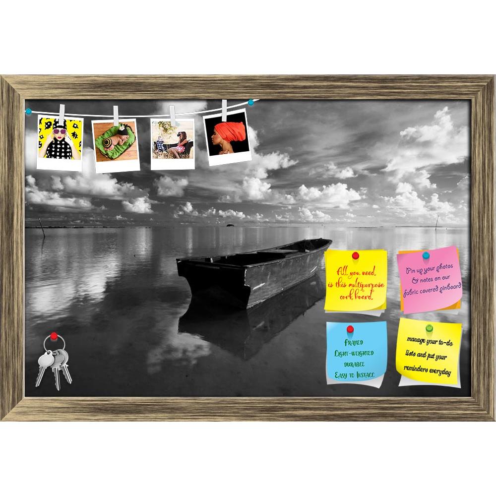 ArtzFolio Lonely Boat & Reflection of Clouds & Sky, Malaysia Printed Bulletin Board Notice Pin Board Soft Board | Framed-Bulletin Boards Framed-AZ5006108BLB_FR_RF_R-0-Image Code 5006108 Vishnu Image Folio Pvt Ltd, IC 5006108, ArtzFolio, Bulletin Boards Framed, Landscapes, Places, Photography, lonely, boat, reflection, of, clouds, sky, malaysia, printed, bulletin, board, notice, pin, soft, framed, water, sunrise, sea, sabah, natures, mirror, nature, floating, fine, art, cloud, borneo, black, and, white, beac