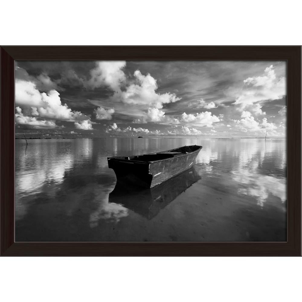 ArtzFolio Lonely Boat Reflection of Clouds Sky, Malaysia Canvas Painting Synthetic Frame-Paintings Synthetic Framing-AZ5006108ART_FR_RF_R-0-Image Code 5006108 Vishnu Image Folio Pvt Ltd, IC 5006108, ArtzFolio, Paintings Synthetic Framing, Landscapes, Places, Photography, lonely, boat, reflection, of, clouds, sky, malaysia, canvas, painting, synthetic, frame, framed, print, wall, for, living, room, with, poster, pitaara, box, large, size, drawing, art, split, big, office, reception, kids, panel, designer, de