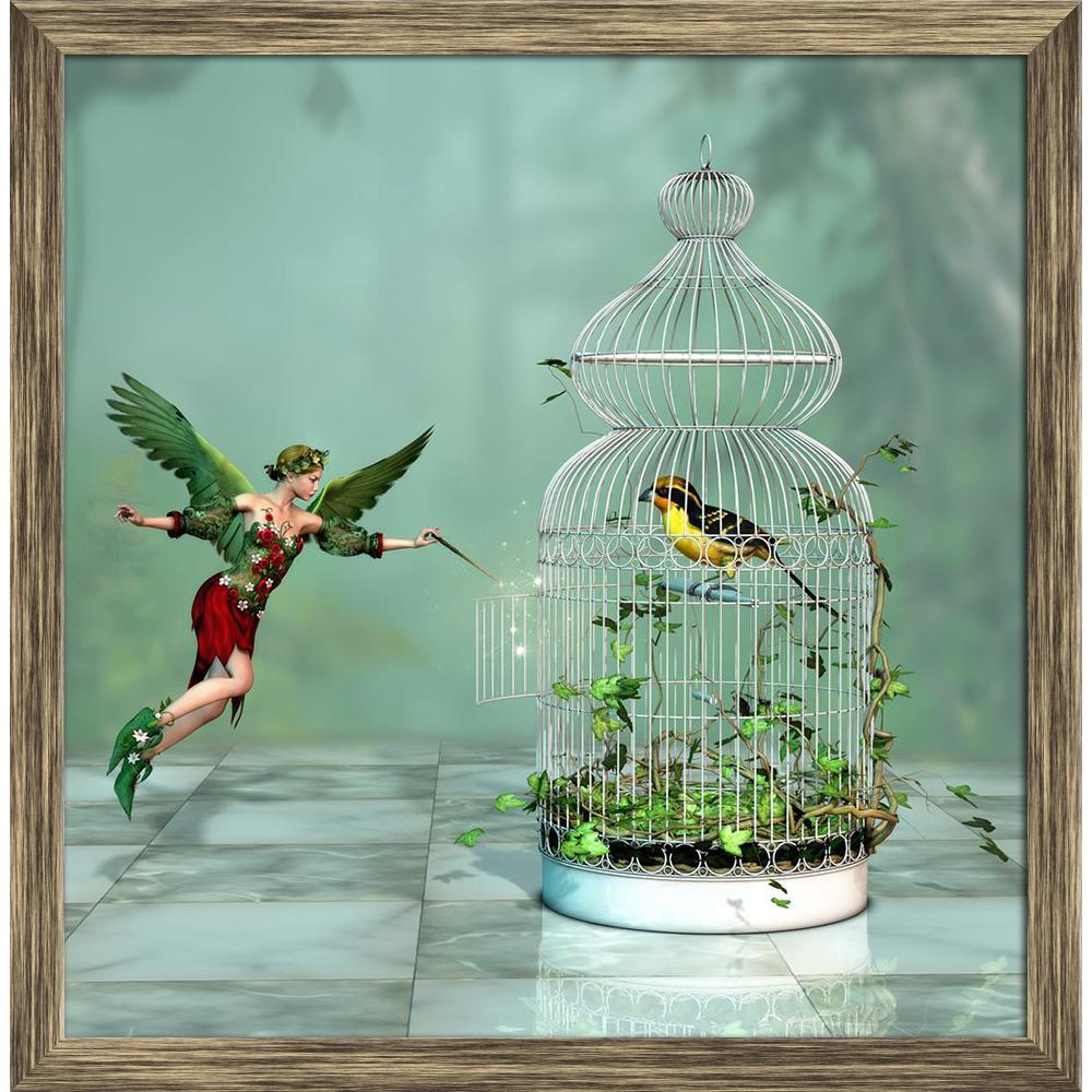 ArtzFolio Bird freed out of the Cage by a Fairy Canvas Painting Synthetic Frame-Paintings Synthetic Framing-AZ5006110ART_FR_RF_R-0-Image Code 5006110 Vishnu Image Folio Pvt Ltd, IC 5006110, ArtzFolio, Paintings Synthetic Framing, Fantasy, Figurative, Digital Art, bird, freed, out, of, the, cage, by, a, fairy, canvas, painting, synthetic, frame, framed, print, wall, for, living, room, with, poster, pitaara, box, large, size, drawing, art, split, big, office, reception, photography, kids, panel, designer, dec
