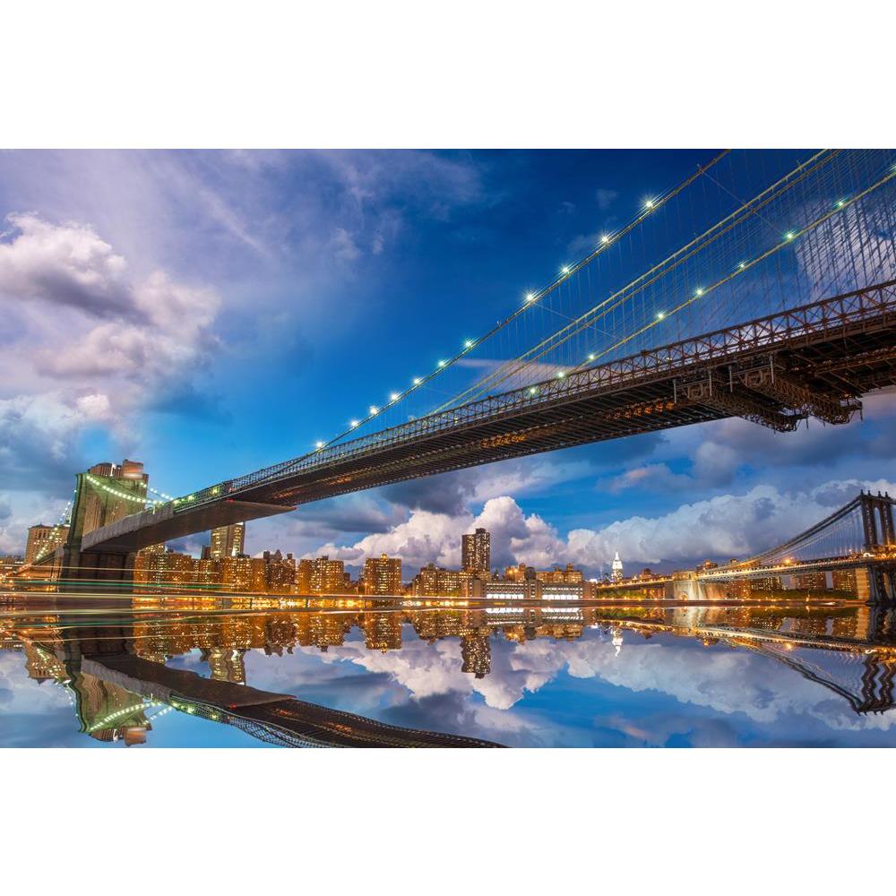 ArtzFolio Brooklyn Manhattan Bridge Reflection, New York USA Unframed Premium Canvas Painting-Paintings Unframed Premium-AZ5006122ART_UN_RF_R-0-Image Code 5006122 Vishnu Image Folio Pvt Ltd, IC 5006122, ArtzFolio, Paintings Unframed Premium, Landscapes, Places, Photography, brooklyn, manhattan, bridge, reflection, new, york, usa, unframed, premium, canvas, painting, large, size, print, wall, for, living, room, without, frame, decorative, poster, art, pitaara, box, drawing, amazonbasics, big, kids, designer,