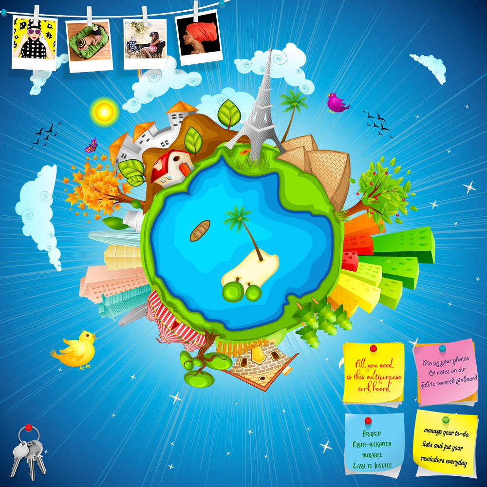 ArtzFolio City Around Earth Printed Bulletin Board Notice Pin Board Soft Board | Frameless-Bulletin Boards Frameless-AZ5006126BLB_FL_RF_R-0-Image Code 5006126 Vishnu Image Folio Pvt Ltd, IC 5006126, ArtzFolio, Bulletin Boards Frameless, Kids, Landscapes, Digital Art, city, around, earth, printed, bulletin, board, notice, pin, soft, frameless, pin up board, push pin board, extra large cork board, big pin board, notice board, small bulletin board, cork board, wall notice board, giant cork board, bulletin boar