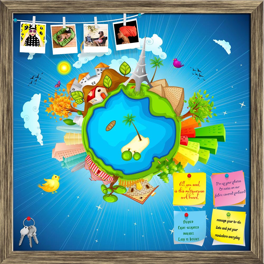 ArtzFolio City Around Earth Printed Bulletin Board Notice Pin Board Soft Board | Framed-Bulletin Boards Framed-AZ5006126BLB_FR_RF_R-0-Image Code 5006126 Vishnu Image Folio Pvt Ltd, IC 5006126, ArtzFolio, Bulletin Boards Framed, Kids, Landscapes, Digital Art, city, around, earth, printed, bulletin, board, notice, pin, soft, framed, pin up board, push pin board, extra large cork board, big pin board, notice board, small bulletin board, cork board, wall notice board, giant cork board, bulletin board, office no