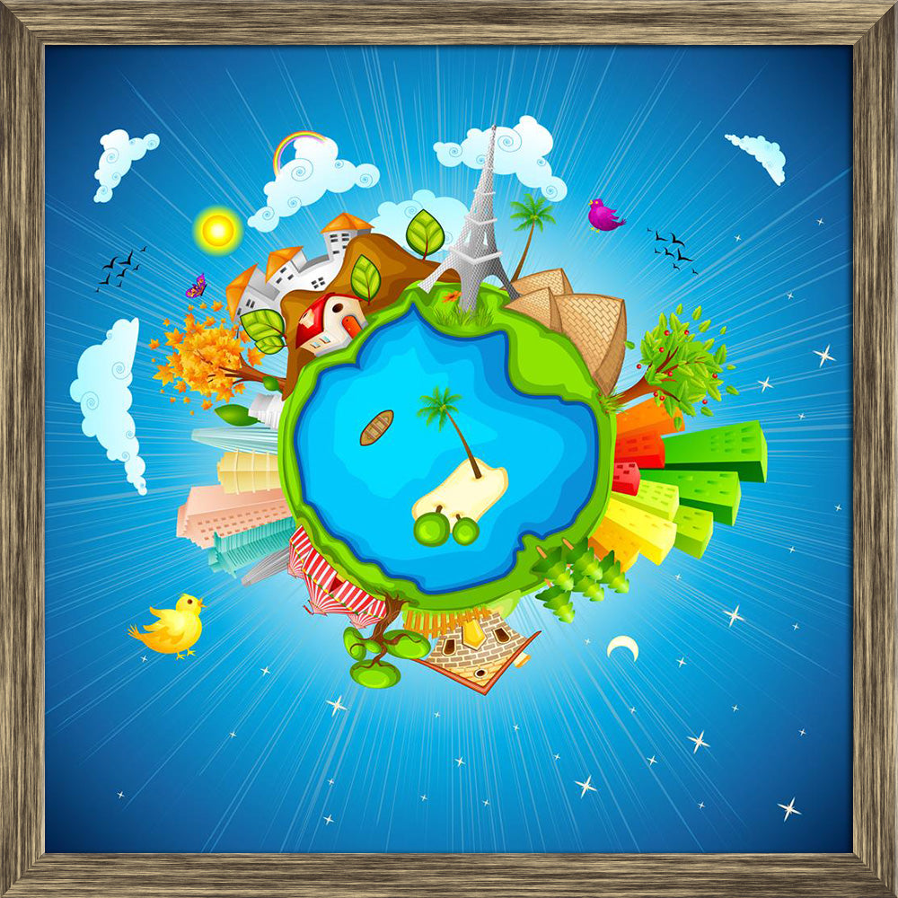 ArtzFolio City Around Earth Canvas Painting-Paintings Wooden Framing-AZ5006126ART_FR_RF_R-0-Image Code 5006126 Vishnu Image Folio Pvt Ltd, IC 5006126, ArtzFolio, Paintings Wooden Framing, Kids, Landscapes, Digital Art, city, around, earth, canvas, painting, framed, print, wall, for, living, room, with, frame, poster, pitaara, box, large, size, drawing, art, split, big, office, reception, photography, of, panel, designer, decorative, amazonbasics, reprint, small, bedroom, on, scenery, painting, framed, canva