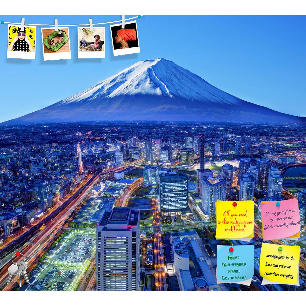 ArtzFolio Skyline of Mount Fuji & Yokohama, Japan Printed Bulletin Board Notice Pin Board Soft Board | Frameless-Bulletin Boards Frameless-AZ5006129BLB_FL_RF_R-0-Image Code 5006129 Vishnu Image Folio Pvt Ltd, IC 5006129, ArtzFolio, Bulletin Boards Frameless, Places, Photography, skyline, of, mount, fuji, yokohama, japan, printed, bulletin, board, notice, pin, soft, frameless, tokyo, kanto, japanese, fuji-san, fujisan, mt, mt., mountain, volcano, downtown, cityscape, city, urban, asia, asian, landmark, view,