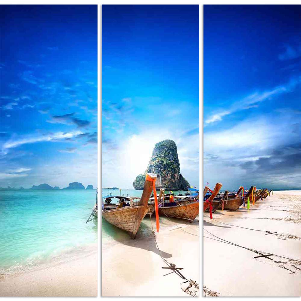 ArtzFolio Thailand Beach On Tropical Island, Asia Coast Split Art Painting Panel on Sunboard-Split Art Panels-AZ5006133SPL_FR_RF_R-0-Image Code 5006133 Vishnu Image Folio Pvt Ltd, IC 5006133, ArtzFolio, Split Art Panels, Landscapes, Places, Photography, thailand, beach, on, tropical, island, asia, coast, split, art, painting, panel, sunboard, framed, canvas, print, wall, for, living, room, with, frame, poster, pitaara, box, large, size, drawing, big, office, reception, of, kids, designer, decorative, amazon