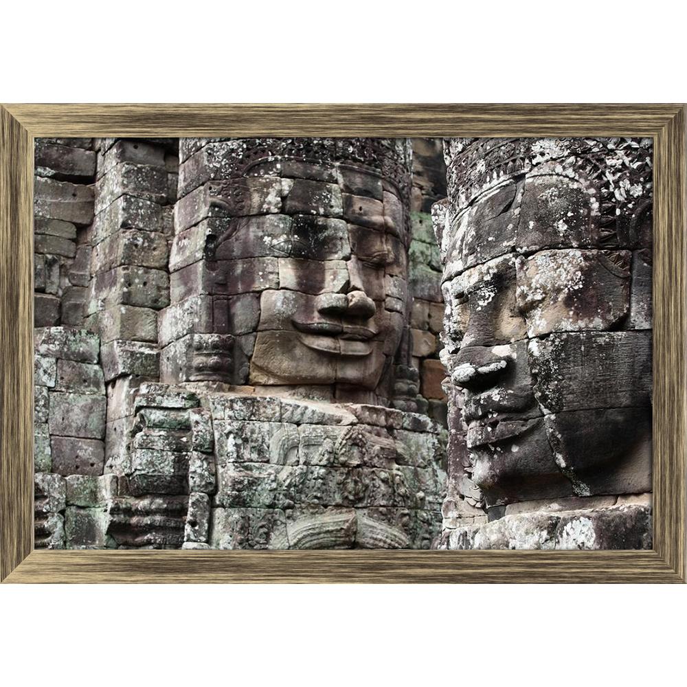 ArtzFolio Faces of King on Bayon Temple, Angkor Wat, Cambodia D1 Canvas Painting Synthetic Frame-Paintings Synthetic Framing-AZ5006136ART_FR_RF_R-0-Image Code 5006136 Vishnu Image Folio Pvt Ltd, IC 5006136, ArtzFolio, Paintings Synthetic Framing, Places, Religious, Photography, faces, of, king, on, bayon, temple, angkor, wat, cambodia, d1, canvas, painting, synthetic, frame, framed, print, wall, for, living, room, with, poster, pitaara, box, large, size, drawing, art, split, big, office, reception, kids, pa