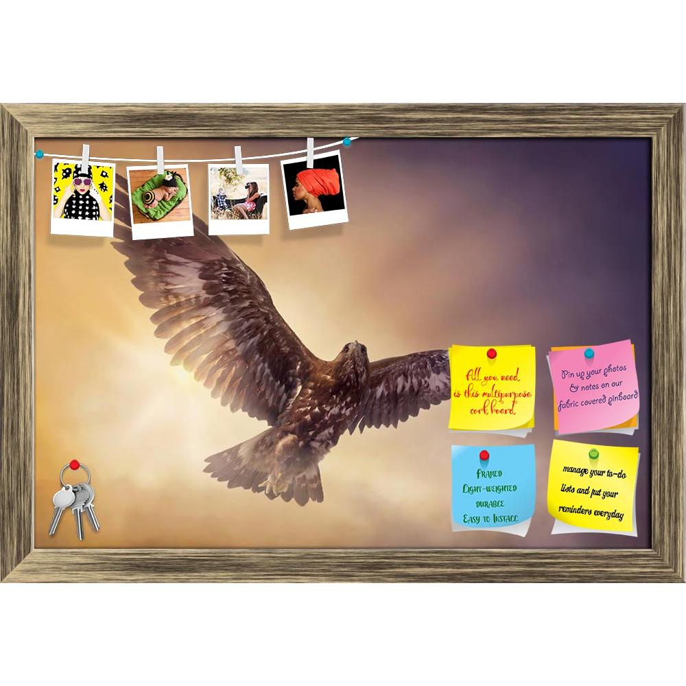 ArtzFolio Eagle Flying In The Sky Printed Bulletin Board Notice Pin Board Soft Board | Framed-Bulletin Boards Framed-AZ5006141BLB_FR_RF_R-0-Image Code 5006141 Vishnu Image Folio Pvt Ltd, IC 5006141, ArtzFolio, Bulletin Boards Framed, Birds, Photography, eagle, flying, in, the, sky, printed, bulletin, board, notice, pin, soft, framed, bird, sun, sunshine, fly, freedom, symbol, idea, free, high, wings, feather, outdoors, animal, brown, falcon, predator, sunset, dramatic, fantasy, pin up board, push pin board,