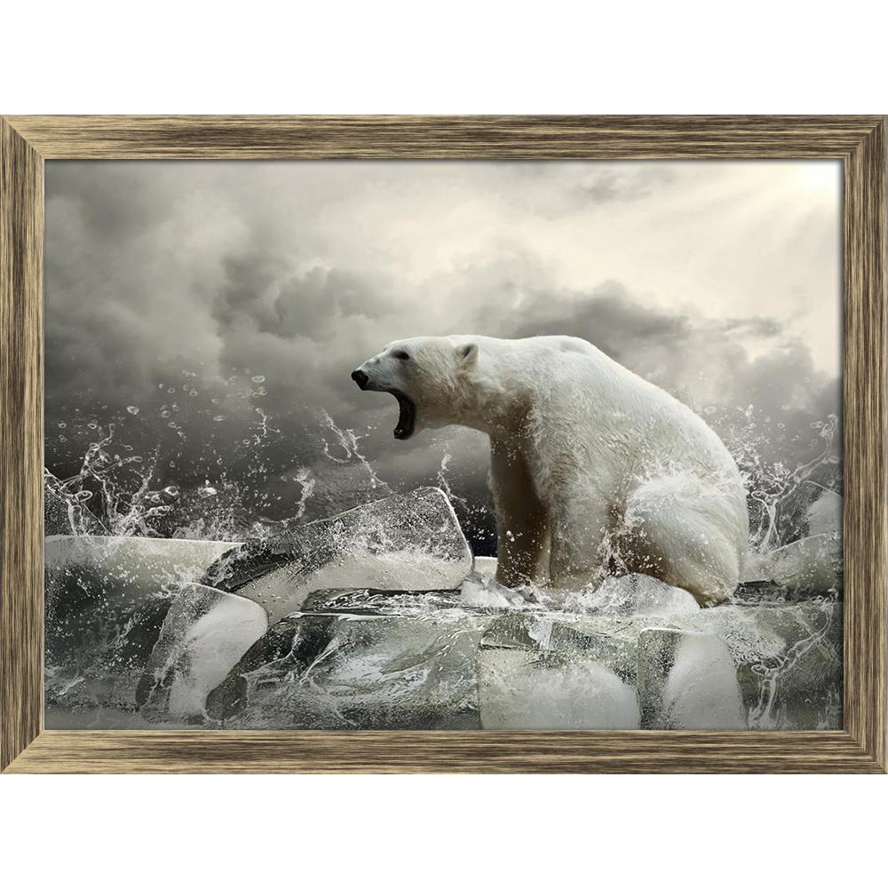 ArtzFolio White Polar Bear Hunter On The Ice In Water Drops D2 Canvas Painting-Paintings Wooden Framing-AZ5006142ART_FR_RF_R-0-Image Code 5006142 Vishnu Image Folio Pvt Ltd, IC 5006142, ArtzFolio, Paintings Wooden Framing, Animals, Photography, white, polar, bear, hunter, on, the, ice, in, water, drops, d2, canvas, painting, framed, print, wall, for, living, room, with, frame, poster, pitaara, box, large, size, drawing, art, split, big, office, reception, of, kids, panel, designer, decorative, amazonbasics,