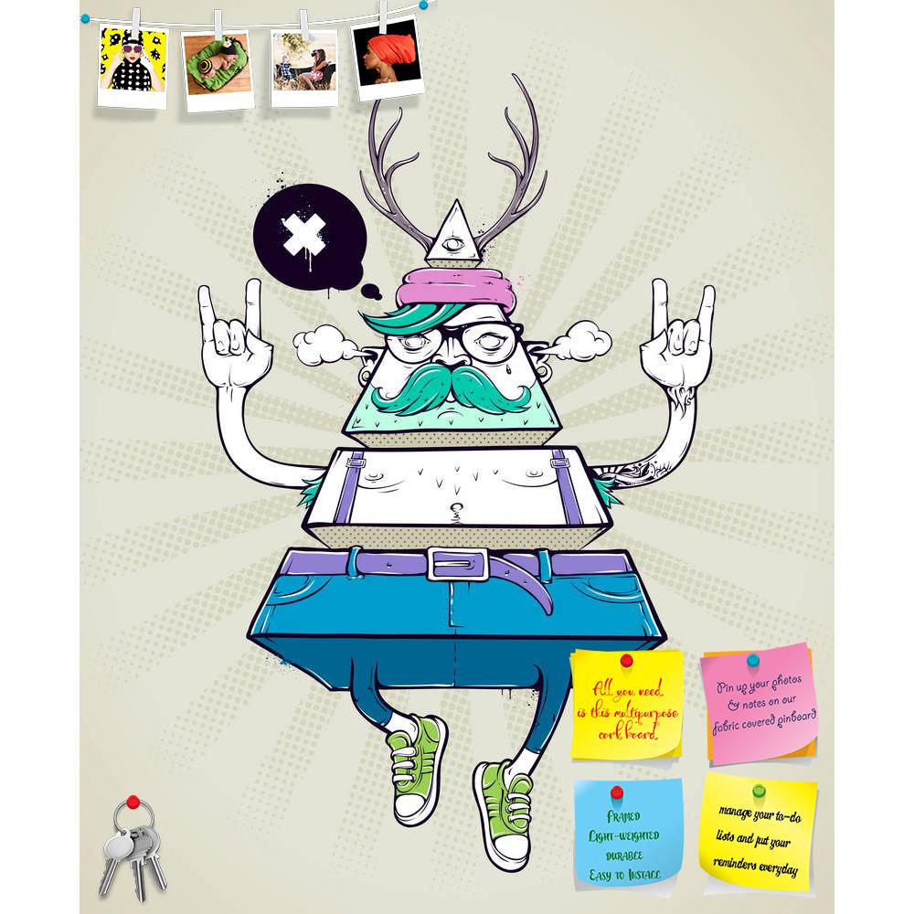ArtzFolio Abstract Graffiti Hipster D3 Printed Bulletin Board Notice Pin Board Soft Board | Frameless-Bulletin Boards Frameless-AZ5006146BLB_FL_RF_R-0-Image Code 5006146 Vishnu Image Folio Pvt Ltd, IC 5006146, ArtzFolio, Bulletin Boards Frameless, Kids, Pop Art, Digital Art, abstract, graffiti, hipster, d3, printed, bulletin, board, notice, pin, soft, frameless, triangle, bizarre, character., hand-drawn, poster, dude., vector, illustration., pin up board, push pin board, extra large cork board, big pin boar
