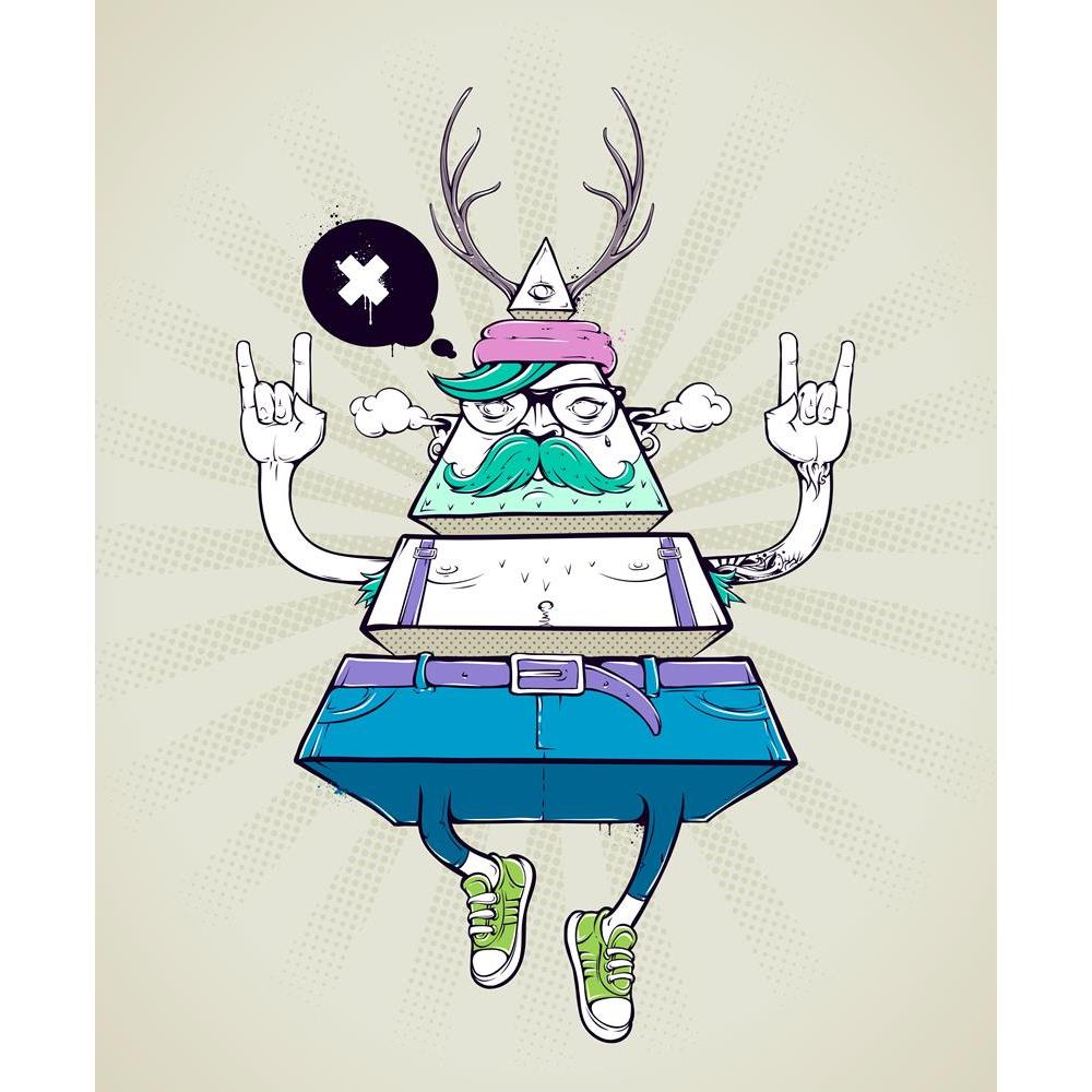 ArtzFolio Abstract Graffiti Hipster D3 Peel & Stick Vinyl Wall Sticker-Laminated Wall Stickers-AZ5006146ART_UN_RF_R-0-Image Code 5006146 Vishnu Image Folio Pvt Ltd, IC 5006146, ArtzFolio, Laminated Wall Stickers, Kids, Pop Art, Digital Art, abstract, graffiti, hipster, d3, peel, stick, vinyl, wall, sticker, for, bedroom, large, size, decal, drawing, room, living, decorative, big, waterproof, home, office, reception, pitaara, box, designer, prints, pvc, amazonbasics, washable, self, adhesive, imported, small