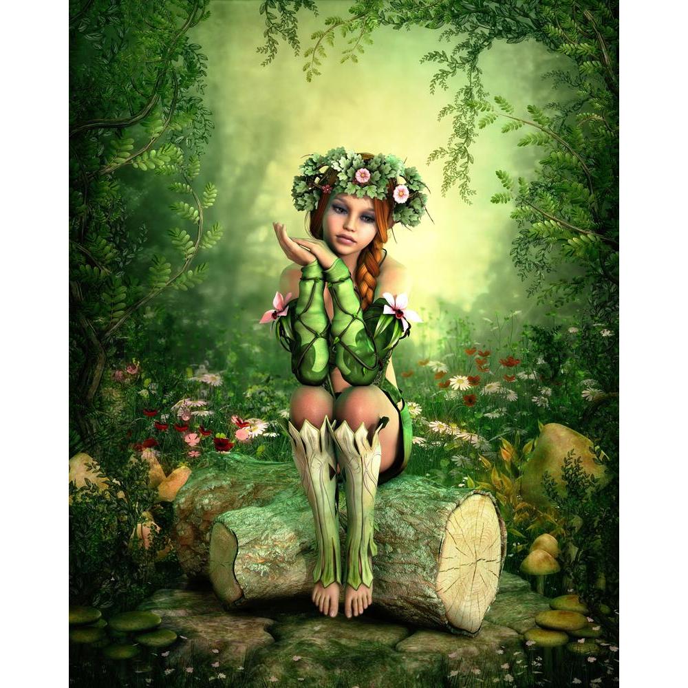 ArtzFolio Girl with a Wreath on her Head Peel & Stick Vinyl Wall Sticker-Laminated Wall Stickers-AZ5006147ART_UN_RF_R-0-Image Code 5006147 Vishnu Image Folio Pvt Ltd, IC 5006147, ArtzFolio, Laminated Wall Stickers, Fantasy, Figurative, Digital Art, girl, with, a, wreath, on, her, head, peel, stick, vinyl, wall, sticker, for, bedroom, large, size, decal, drawing, room, living, decorative, big, waterproof, home, office, reception, pitaara, box, designer, prints, kids, pvc, amazonbasics, washable, abstract, se