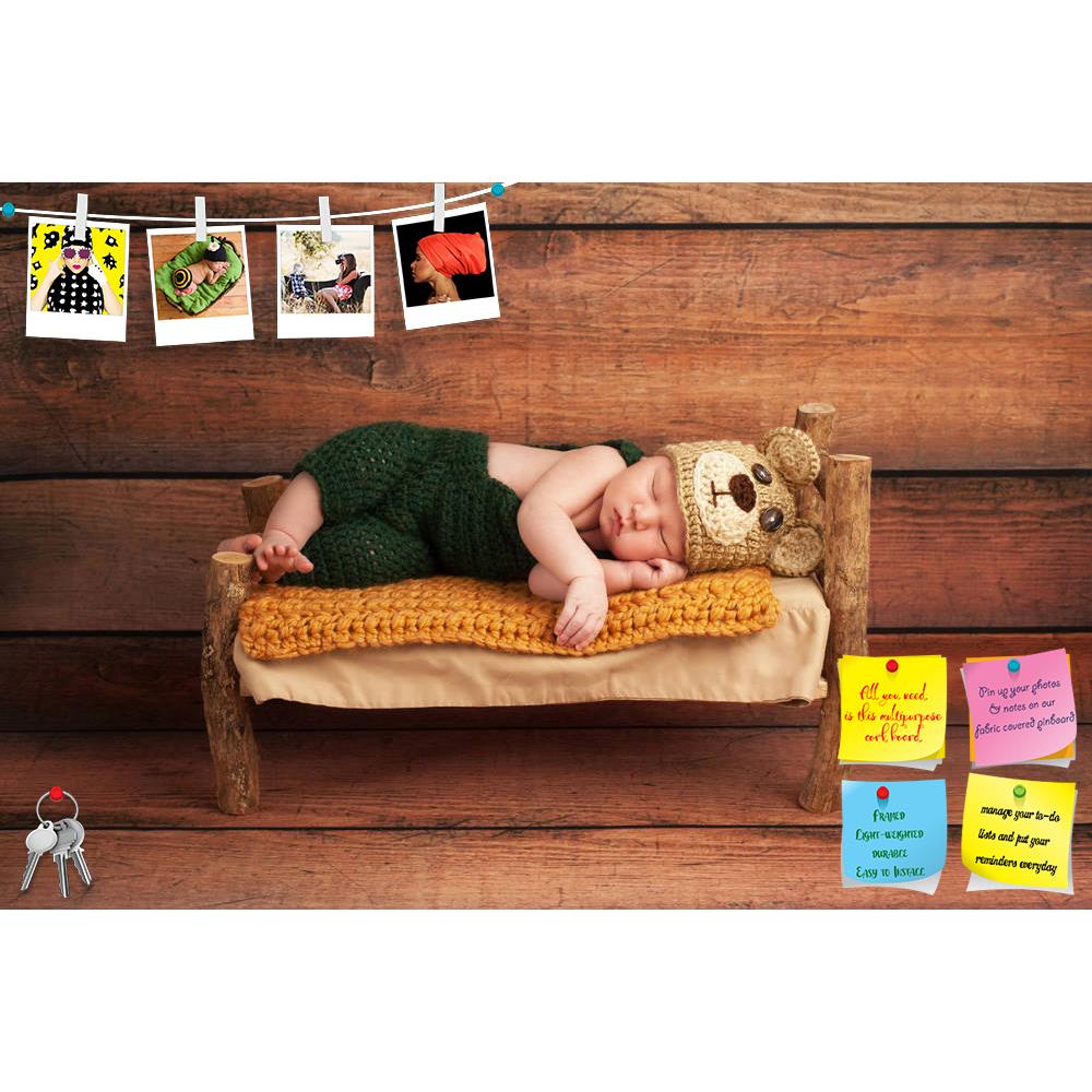 ArtzFolio Portrait of a Newborn Baby Boy D1 Printed Bulletin Board Notice Pin Board Soft Board | Frameless-Bulletin Boards Frameless-AZ5006154BLB_FL_RF_R-0-Image Code 5006154 Vishnu Image Folio Pvt Ltd, IC 5006154, ArtzFolio, Bulletin Boards Frameless, Kids, Photography, portrait, of, a, newborn, baby, boy, d1, printed, bulletin, board, notice, pin, soft, frameless, bear, costume, sleep, sleeping, hat, overalls, green, male, teddy, person, brown, infant, cute, adorable, nap, napping, innocence, innocent, li