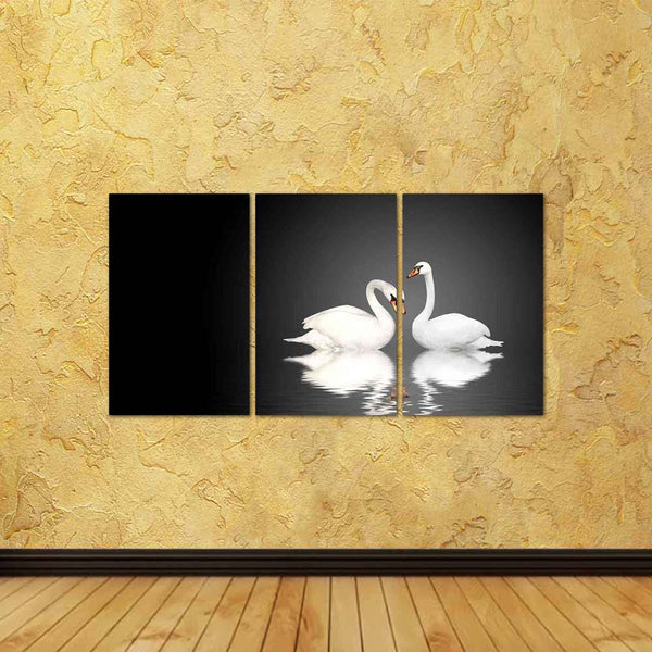 ArtzFolio Two White Swans D4 Split Art Painting Panel on Sunboard-Split Art Panels-AZ5006160SPL_FR_RF_R-0-Image Code 5006160 Vishnu Image Folio Pvt Ltd, IC 5006160, ArtzFolio, Split Art Panels, Birds, Photography, two, white, swans, d4, split, art, painting, panel, on, sunboard, framed, canvas, print, wall, for, living, room, with, frame, poster, pitaara, box, large, size, drawing, big, office, reception, of, kids, designer, decorative, amazonbasics, reprint, small, bedroom, scenery, swan, bird, pair, anima