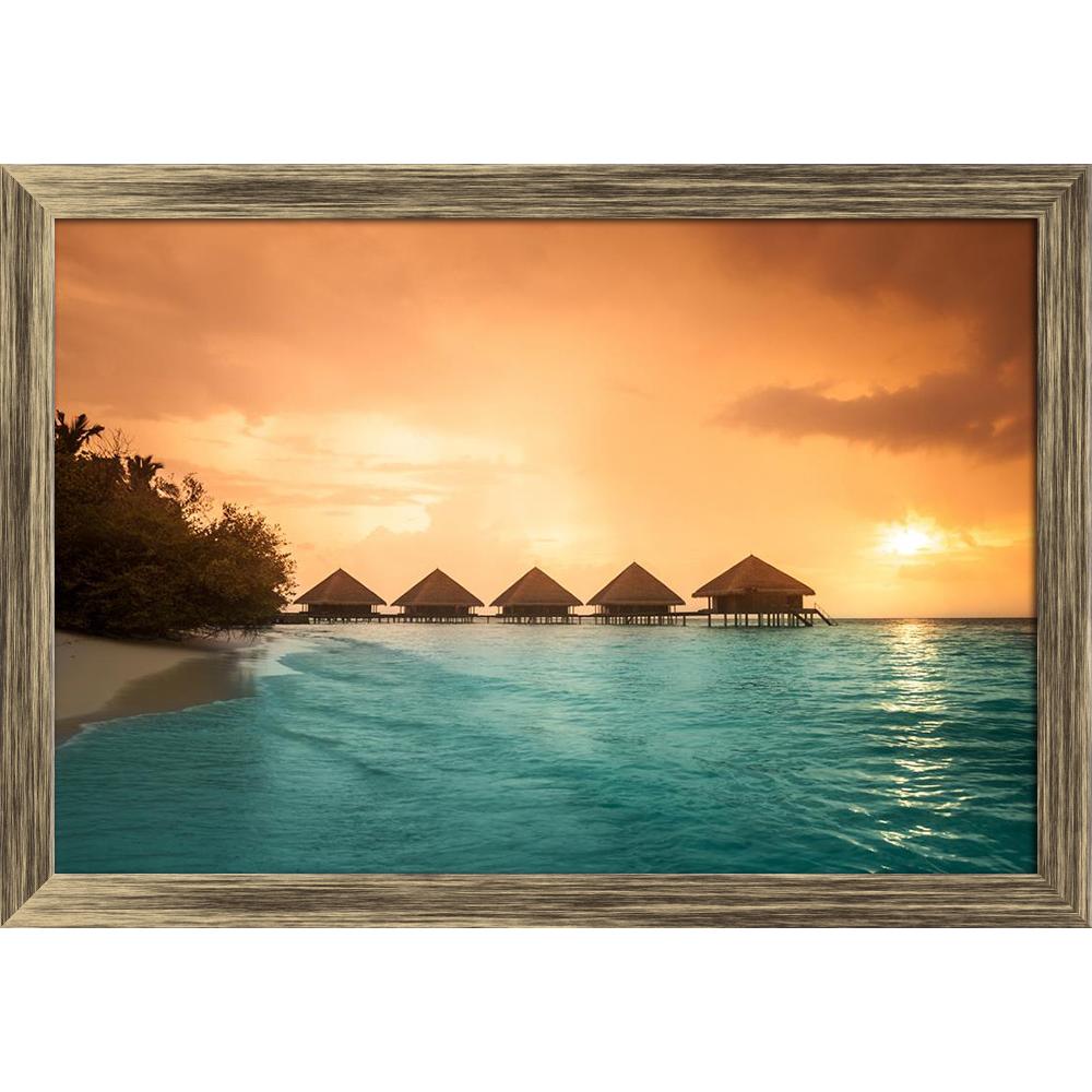 ArtzFolio Over Water Bungalows Green Lagoon Canvas Painting-Paintings Wooden Framing-AZ5006161ART_FR_RF_R-0-Image Code 5006161 Vishnu Image Folio Pvt Ltd, IC 5006161, ArtzFolio, Paintings Wooden Framing, Landscapes, Places, Photography, over, water, bungalows, green, lagoon, canvas, painting, framed, print, wall, for, living, room, with, frame, poster, pitaara, box, large, size, drawing, art, split, big, office, reception, of, kids, panel, designer, decorative, amazonbasics, reprint, small, bedroom, on, sce