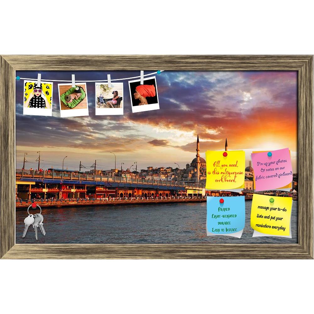 ArtzFolio Istanbul At A Dramatic Sunset With Sun, Turkey Printed Bulletin Board Notice Pin Board Soft Board | Framed-Bulletin Boards Framed-AZ5006169BLB_FR_RF_R-0-Image Code 5006169 Vishnu Image Folio Pvt Ltd, IC 5006169, ArtzFolio, Bulletin Boards Framed, Landscapes, Places, Photography, istanbul, at, a, dramatic, sunset, with, sun, turkey, printed, bulletin, board, notice, pin, soft, framed, galata, bridge, mosque, city, bosphorus, travel, golden, horn, sea, tower, architecture, view, skyline, tourism, ci