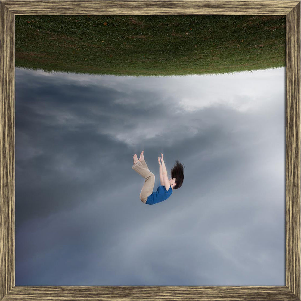 ArtzFolio Surreal Image of a Woman Falling Up Towards Sky Canvas Painting-Paintings Wooden Framing-AZ5006177ART_FR_RF_R-0-Image Code 5006177 Vishnu Image Folio Pvt Ltd, IC 5006177, ArtzFolio, Paintings Wooden Framing, Conceptual, Figurative, Photography, surreal, image, of, a, woman, falling, up, towards, sky, canvas, painting, framed, print, wall, for, living, room, with, frame, poster, pitaara, box, large, size, drawing, art, split, big, office, reception, kids, panel, designer, decorative, amazonbasics, 