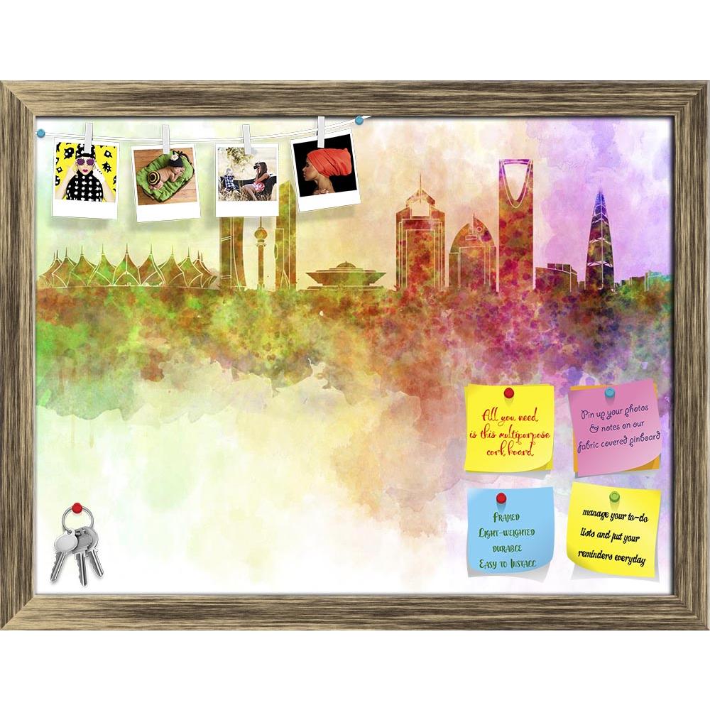 ArtzFolio Skyline of Riyadh, Saudi Arabia Printed Bulletin Board Notice Pin Board Soft Board | Framed-Bulletin Boards Framed-AZ5006181BLB_FR_RF_R-0-Image Code 5006181 Vishnu Image Folio Pvt Ltd, IC 5006181, ArtzFolio, Bulletin Boards Framed, Places, Fine Art Reprint, skyline, of, riyadh, saudi, arabia, printed, bulletin, board, notice, pin, soft, framed, watercolour, background, abstract, paint, color, splash, colorful, art, texture, grunge, paper, ink, illustration, wallpaper, bright, vintage, splatter, cr