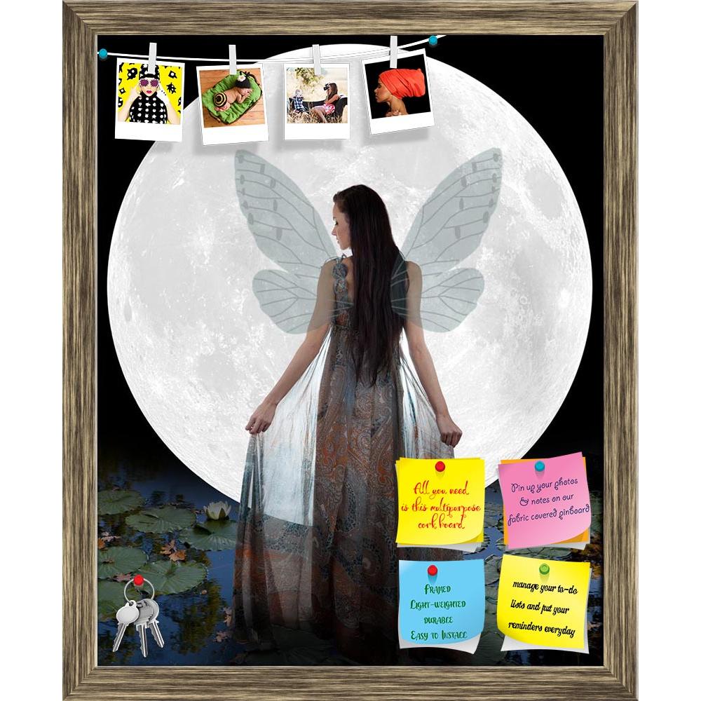 ArtzFolio Water Fairy Walking Into The Moon Printed Bulletin Board Notice Pin Board Soft Board | Framed-Bulletin Boards Framed-AZ5006182BLB_FR_RF_R-0-Image Code 5006182 Vishnu Image Folio Pvt Ltd, IC 5006182, ArtzFolio, Bulletin Boards Framed, Fantasy, Figurative, Photography, water, fairy, walking, into, the, moon, printed, bulletin, board, notice, pin, soft, framed, digital, full, pretty, long, flower, woman, spring, wings, mystical, faery, mystic, maiden, gray, princess, magic, gown, leaf, plant, girl, m