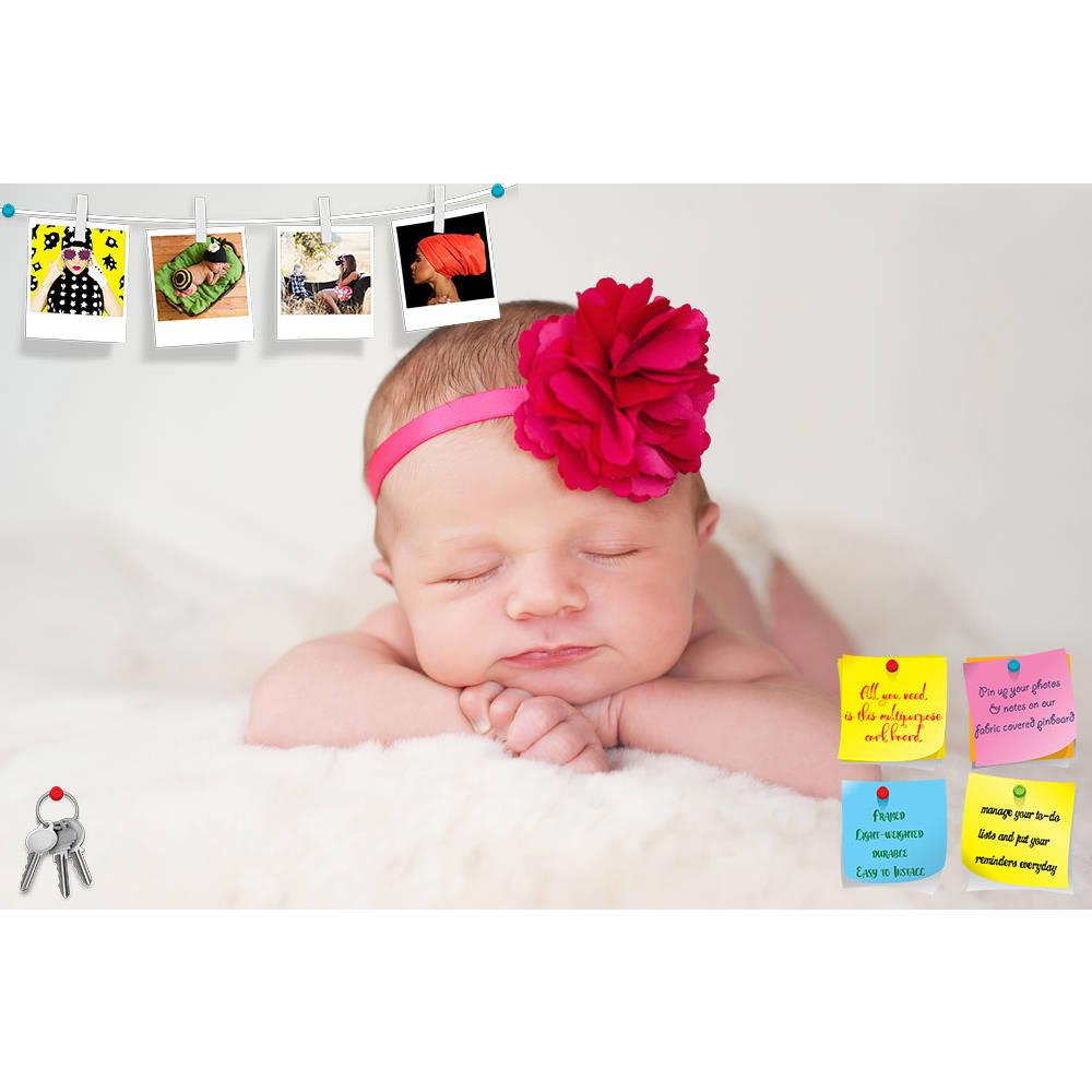 ArtzFolio Portrait of a Newborn Baby Girl D8 Printed Bulletin Board Notice Pin Board Soft Board | Frameless-Bulletin Boards Frameless-AZ5006185BLB_FL_RF_R-0-Image Code 5006185 Vishnu Image Folio Pvt Ltd, IC 5006185, ArtzFolio, Bulletin Boards Frameless, Kids, Photography, portrait, of, a, newborn, baby, girl, d8, printed, bulletin, board, notice, pin, soft, frameless, infant, cream, pink, cute, adorable, innocence, innocent, little, pure, purity, caucasian, headband, flower, one, person, human, horizontal, 