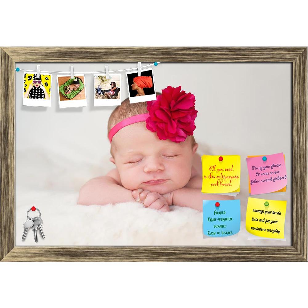 ArtzFolio Portrait of a Newborn Baby Girl D8 Printed Bulletin Board Notice Pin Board Soft Board | Framed-Bulletin Boards Framed-AZ5006185BLB_FR_RF_R-0-Image Code 5006185 Vishnu Image Folio Pvt Ltd, IC 5006185, ArtzFolio, Bulletin Boards Framed, Kids, Photography, portrait, of, a, newborn, baby, girl, d8, printed, bulletin, board, notice, pin, soft, framed, infant, cream, pink, cute, adorable, innocence, innocent, little, pure, purity, caucasian, headband, flower, one, person, human, horizontal, image, sleep