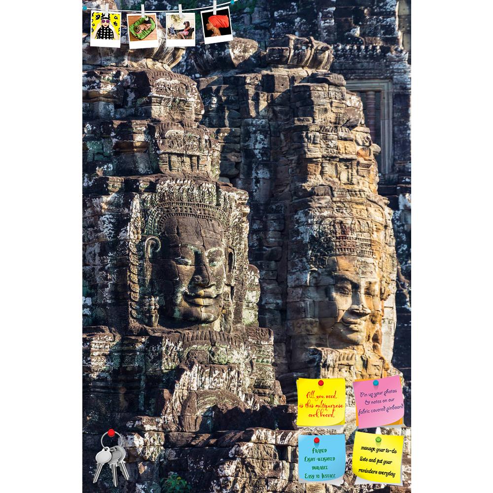 ArtzFolio Bayon Temple In Angkor, Cambodia Printed Bulletin Board Notice Pin Board Soft Board | Frameless-Bulletin Boards Frameless-AZ5006196BLB_FL_RF_R-0-Image Code 5006196 Vishnu Image Folio Pvt Ltd, IC 5006196, ArtzFolio, Bulletin Boards Frameless, Places, Religious, Photography, bayon, temple, in, angkor, cambodia, printed, bulletin, board, notice, pin, soft, frameless, reap, siem, art, tower, stone, sculpture, travel, carving, rock, archeology, statue, wat, landmark, culture, civilization, worship, his