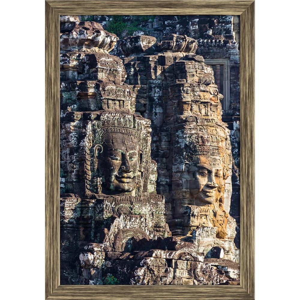 ArtzFolio Bayon Temple In Angkor, Cambodia Canvas Painting Synthetic Frame-Paintings Synthetic Framing-AZ5006196ART_FR_RF_R-0-Image Code 5006196 Vishnu Image Folio Pvt Ltd, IC 5006196, ArtzFolio, Paintings Synthetic Framing, Places, Religious, Photography, bayon, temple, in, angkor, cambodia, canvas, painting, synthetic, frame, framed, print, wall, for, living, room, with, poster, pitaara, box, large, size, drawing, art, split, big, office, reception, of, kids, panel, designer, decorative, amazonbasics, rep