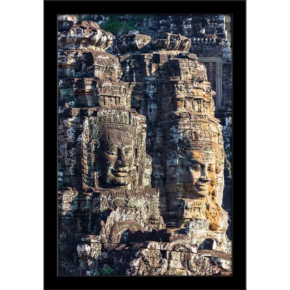 Bayon Temple In Angkor, Cambodia Painting Poster Frame-Regular Art Framed-REG_FR-IC 5006196 IC 5006196, Ancient, Architecture, Art and Paintings, Asian, Automobiles, Buddhism, Culture, Ethnic, God Buddha, Hinduism, Historical, Landmarks, Marble and Stone, Medieval, Places, Religion, Religious, Spiritual, Traditional, Transportation, Travel, Tribal, Vehicles, Vintage, World Culture, bayon, temple, in, angkor, cambodia, painting, poster, frame, archeology, art, asia, buddha, buddhist, building, cambodian, car