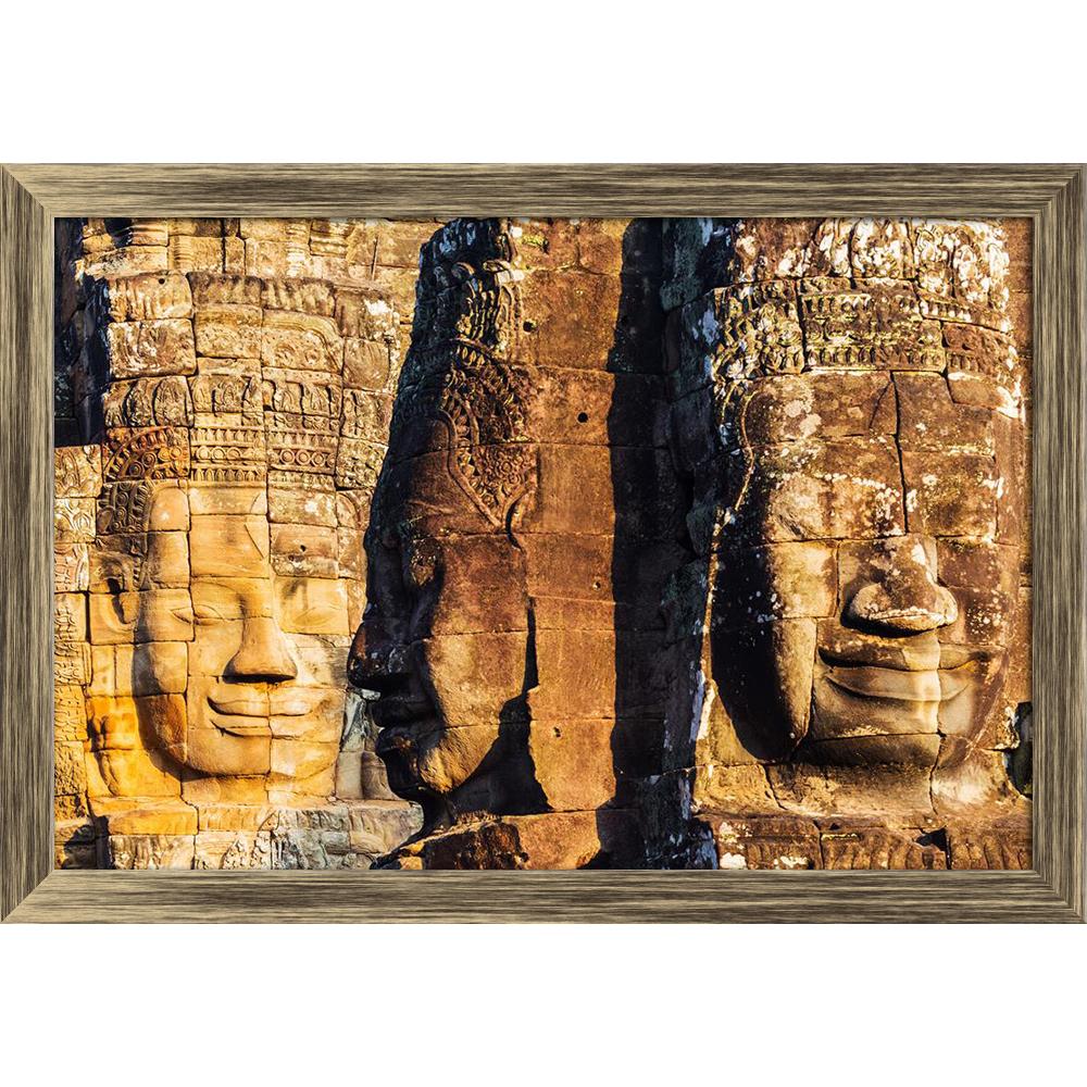 ArtzFolio Faces of King on Bayon Temple, Angkor Wat, Cambodia D2 Canvas Painting Synthetic Frame-Paintings Synthetic Framing-AZ5006197ART_FR_RF_R-0-Image Code 5006197 Vishnu Image Folio Pvt Ltd, IC 5006197, ArtzFolio, Paintings Synthetic Framing, Places, Religious, Photography, faces, of, king, on, bayon, temple, angkor, wat, cambodia, d2, canvas, painting, synthetic, frame, framed, print, wall, for, living, room, with, poster, pitaara, box, large, size, drawing, art, split, big, office, reception, kids, pa