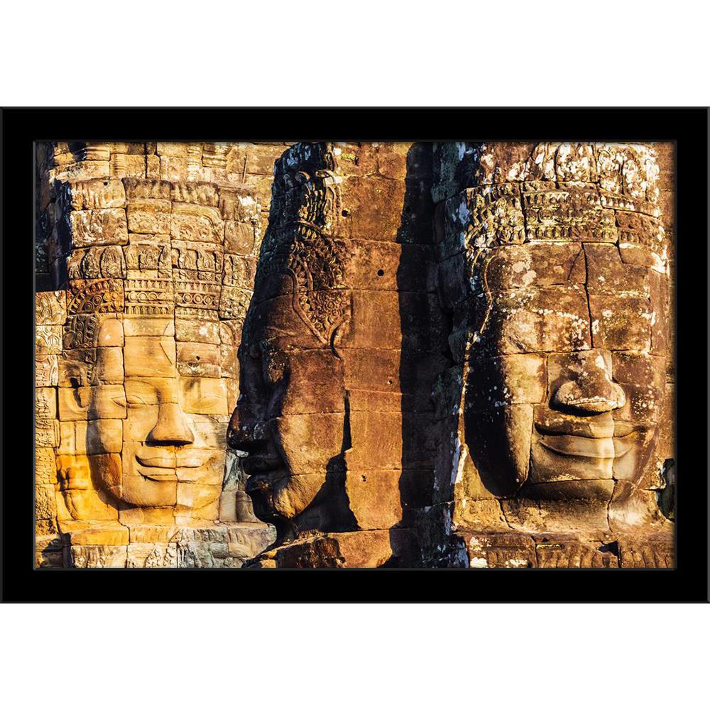 Faces of King on Bayon Temple, Angkor Wat, Cambodia Painting Poster Frame-Regular Art Framed-REG_FR-IC 5006197 IC 5006197, Ancient, Architecture, Art and Paintings, Asian, Automobiles, Buddhism, Culture, Ethnic, God Buddha, Hinduism, Historical, Landmarks, Marble and Stone, Medieval, Places, Religion, Religious, Traditional, Transportation, Travel, Tribal, Vehicles, Vintage, World Culture, faces, of, king, on, bayon, temple, angkor, wat, cambodia, painting, poster, frame, ankor, archaeological, archeology, 