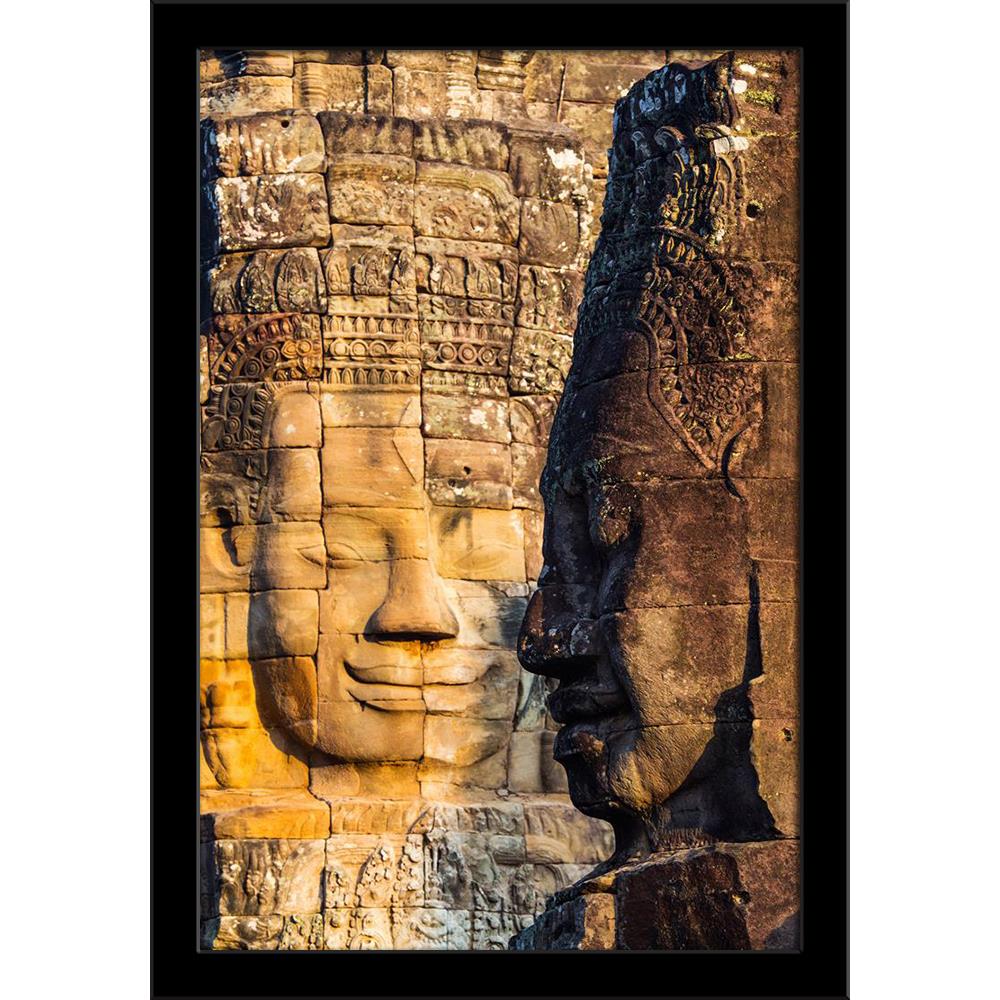 Faces of King on Bayon Temple, Angkor Wat, Cambodia Painting Poster Frame-Regular Art Framed-REG_FR-IC 5006198 IC 5006198, Ancient, Architecture, Art and Paintings, Asian, Automobiles, Buddhism, Culture, Ethnic, God Buddha, Hinduism, Historical, Landmarks, Marble and Stone, Medieval, Places, Religion, Religious, Traditional, Transportation, Travel, Tribal, Vehicles, Vintage, World Culture, faces, of, king, on, bayon, temple, angkor, wat, cambodia, painting, poster, frame, ankor, archaeological, archeology, 
