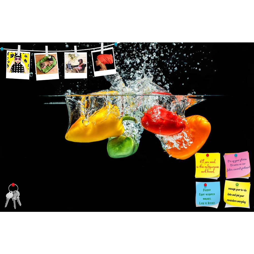 ArtzFolio Image of a Splashing Paprika D1 Printed Bulletin Board Notice Pin Board Soft Board | Frameless-Bulletin Boards Frameless-AZ5006201BLB_FL_RF_R-0-Image Code 5006201 Vishnu Image Folio Pvt Ltd, IC 5006201, ArtzFolio, Bulletin Boards Frameless, Food & Beverage, Photography, image, of, a, splashing, paprika, d1, printed, bulletin, board, notice, pin, soft, frameless, agriculture, aqua, bubbles, chili, closeup, colorful, dive, drop, fall, food, freshness, fruit, green, healthy, ingredient, kitchen, liqu