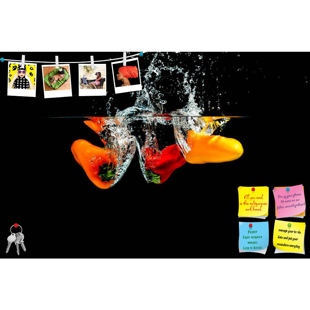 ArtzFolio Image of a Splashing Paprika D2 Printed Bulletin Board Notice Pin Board Soft Board | Frameless-Bulletin Boards Frameless-AZ5006202BLB_FL_RF_R-0-Image Code 5006202 Vishnu Image Folio Pvt Ltd, IC 5006202, ArtzFolio, Bulletin Boards Frameless, Food & Beverage, Photography, image, of, a, splashing, paprika, d2, printed, bulletin, board, notice, pin, soft, frameless, agriculture, aqua, bubbles, chili, closeup, colorful, dive, drop, fall, food, freshness, fruit, green, healthy, ingredient, kitchen, liqu