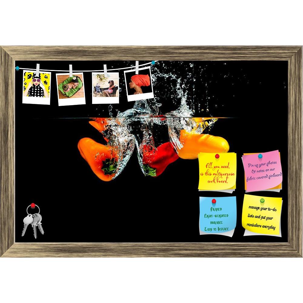ArtzFolio Image of a Splashing Paprika D2 Printed Bulletin Board Notice Pin Board Soft Board | Framed-Bulletin Boards Framed-AZ5006202BLB_FR_RF_R-0-Image Code 5006202 Vishnu Image Folio Pvt Ltd, IC 5006202, ArtzFolio, Bulletin Boards Framed, Food & Beverage, Photography, image, of, a, splashing, paprika, d2, printed, bulletin, board, notice, pin, soft, framed, agriculture, aqua, bubbles, chili, closeup, colorful, dive, drop, fall, food, freshness, fruit, green, healthy, ingredient, kitchen, liquid, natural,