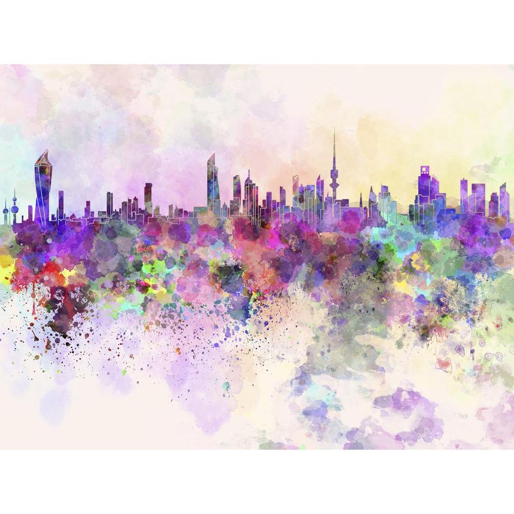 ArtzFolio Kuwait City Skyline In Watercolor Canvas Painting-Paintings MDF Framing-AZ5006205ART_UN_RF_R-0-Image Code 5006205 Vishnu Image Folio Pvt Ltd, IC 5006205, ArtzFolio, Paintings MDF Framing, Places, Fine Art Reprint, kuwait, city, skyline, in, watercolor, canvas, painting, framed, print, wall, for, living, room, with, frame, poster, pitaara, box, large, size, drawing, art, split, big, office, reception, photography, of, kids, panel, designer, decorative, amazonbasics, reprint, small, bedroom, on, sce