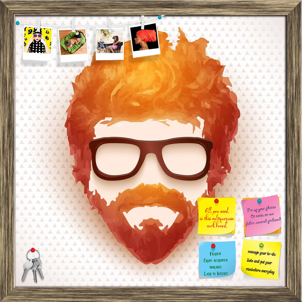 ArtzFolio Hipster Man Printed Bulletin Board Notice Pin Board Soft Board | Framed-Bulletin Boards Framed-AZ5006223BLB_FR_RF_R-0-Image Code 5006223 Vishnu Image Folio Pvt Ltd, IC 5006223, ArtzFolio, Bulletin Boards Framed, Kids, Pop Art, Digital Art, hipster, man, printed, bulletin, board, notice, pin, soft, framed, man., vector, illustration, pin up board, push pin board, extra large cork board, big pin board, notice board, small bulletin board, cork board, wall notice board, giant cork board, bulletin boar