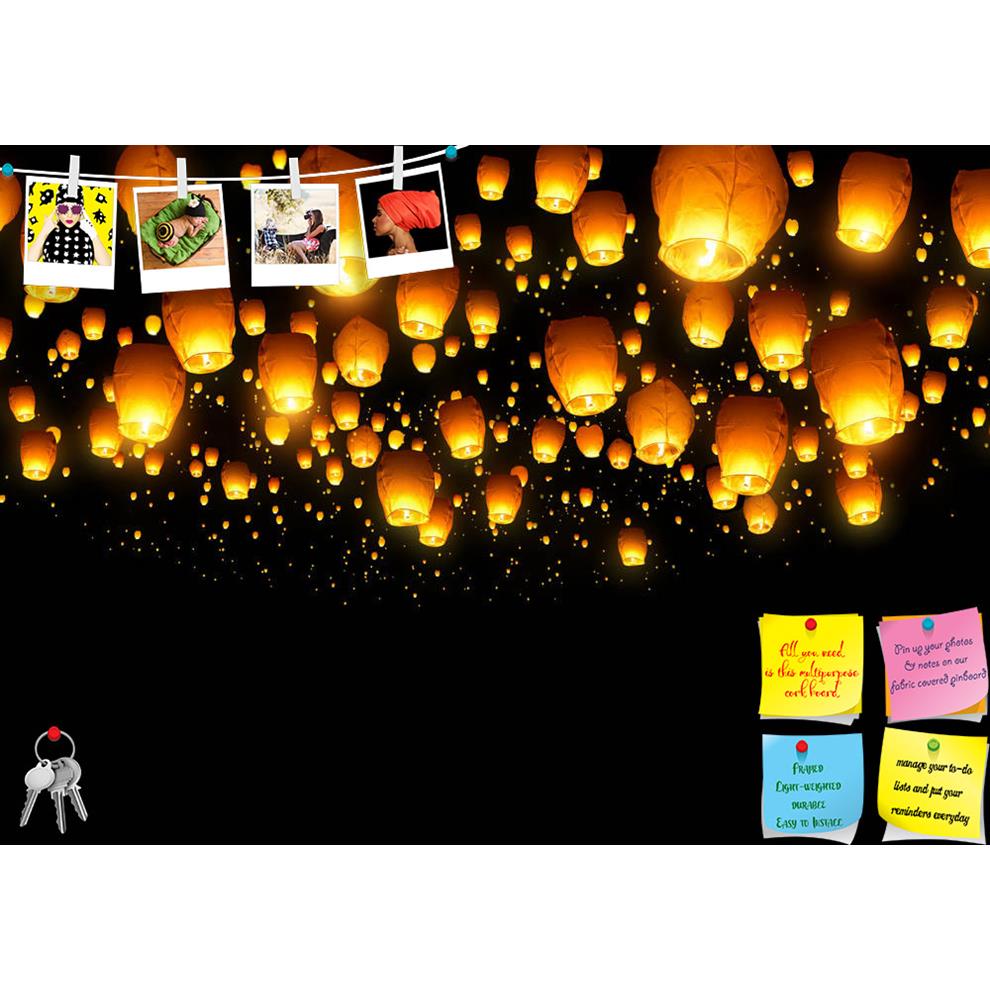 ArtzFolio Flying Lanterns Printed Bulletin Board Notice Pin Board Soft Board | Frameless-Bulletin Boards Frameless-AZ5006231BLB_FL_RF_R-0-Image Code 5006231 Vishnu Image Folio Pvt Ltd, IC 5006231, ArtzFolio, Bulletin Boards Frameless, Places, Photography, flying, lanterns, printed, bulletin, board, notice, pin, soft, frameless, chinese, lantern, floating, light, peace, wishing, wish, sky, night, eveing, glowing, lights, flame, new, year, candles, occasion, special, paper, beautiful, outdoors, festival, cele
