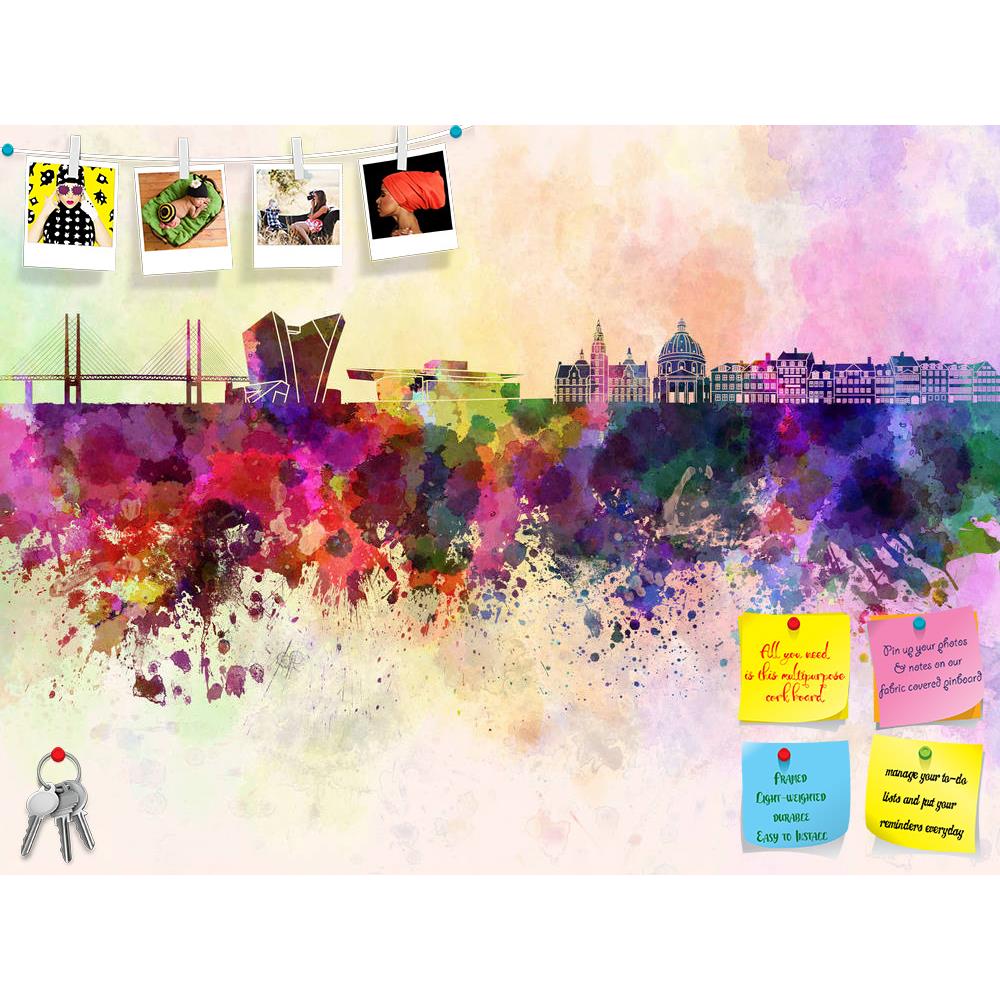 ArtzFolio Skyline of Copenhagen, Capital of Denmark Printed Bulletin Board Notice Pin Board Soft Board | Frameless-Bulletin Boards Frameless-AZ5006234BLB_FL_RF_R-0-Image Code 5006234 Vishnu Image Folio Pvt Ltd, IC 5006234, ArtzFolio, Bulletin Boards Frameless, Places, Fine Art Reprint, skyline, of, copenhagen, capital, denmark, printed, bulletin, board, notice, pin, soft, frameless, europe, watercolor, background, abstract, paint, color, splash, colorful, art, texture, grunge, paper, ink, illustration, brig