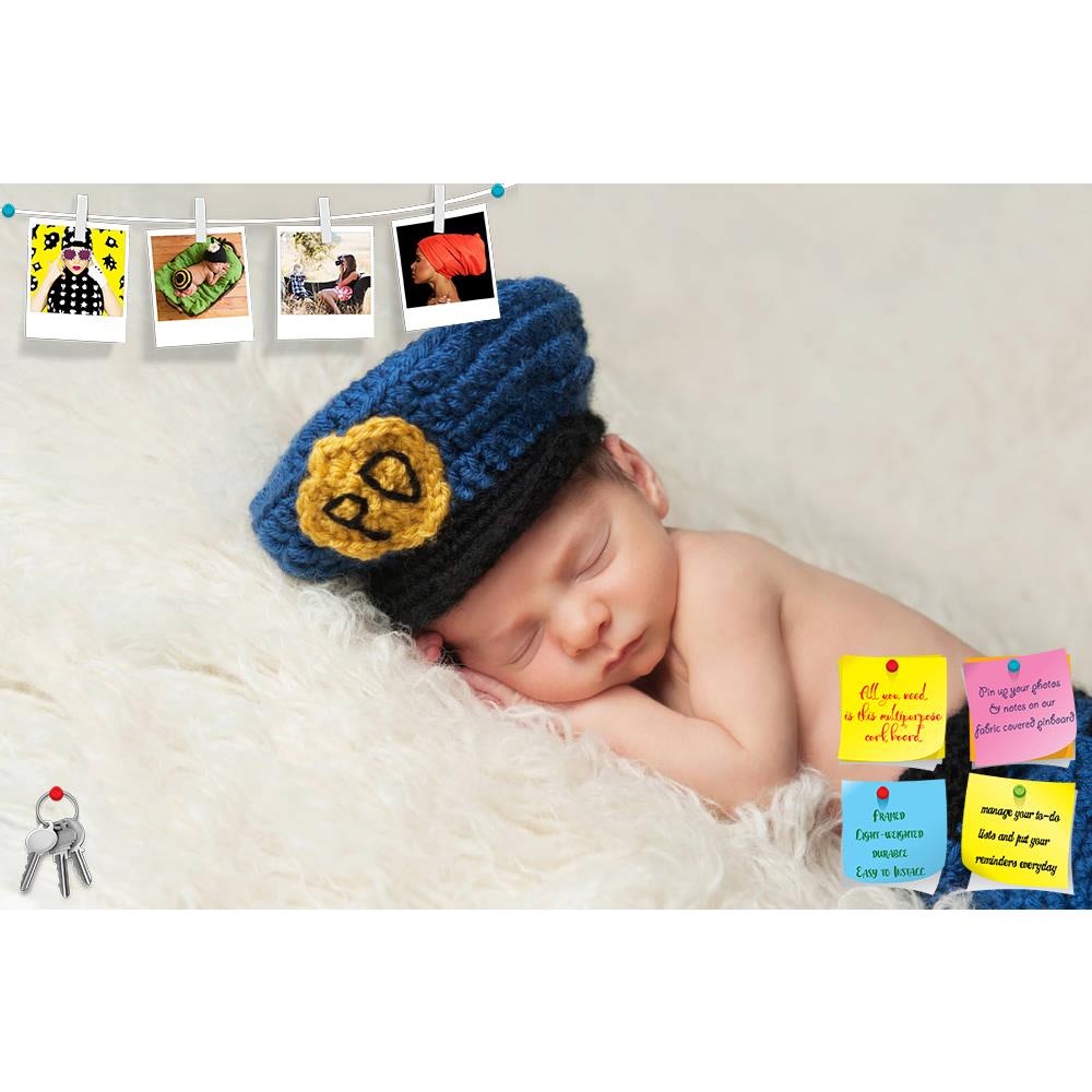 ArtzFolio Portrait of Sleeping Newborn Baby Boy Printed Bulletin Board Notice Pin Board Soft Board | Frameless-Bulletin Boards Frameless-AZ5006240BLB_FL_RF_R-0-Image Code 5006240 Vishnu Image Folio Pvt Ltd, IC 5006240, ArtzFolio, Bulletin Boards Frameless, Kids, Photography, portrait, of, sleeping, newborn, baby, boy, printed, bulletin, board, notice, pin, soft, frameless, police, policeman, officer, adorable, blue, costume, uniform, cute, hat, human, infant, innocence, innocent, little, nap, napping, navy,
