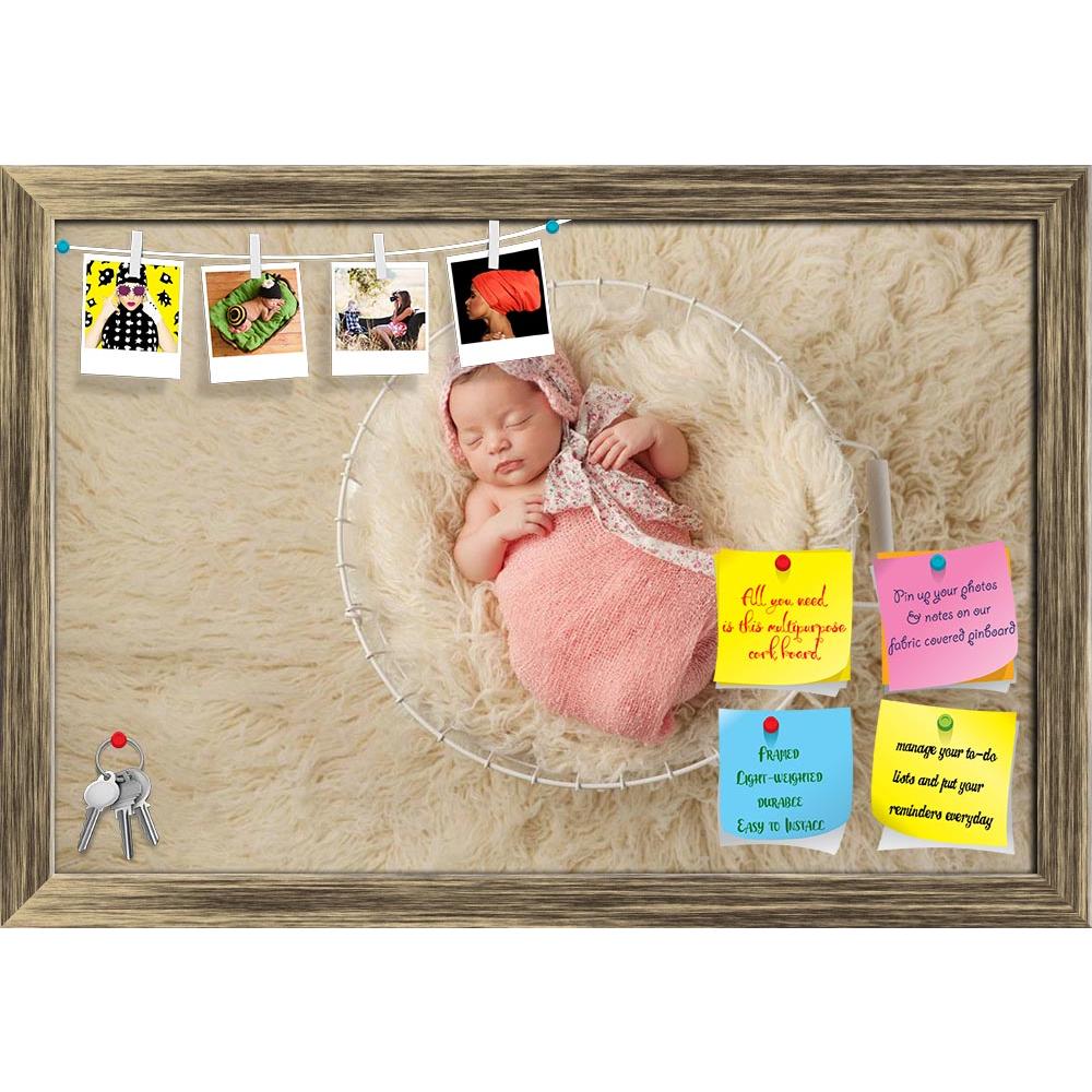 ArtzFolio Portrait of Newborn Baby Girl Printed Bulletin Board Notice Pin Board Soft Board | Framed-Bulletin Boards Framed-AZ5006242BLB_FR_RF_R-0-Image Code 5006242 Vishnu Image Folio Pvt Ltd, IC 5006242, ArtzFolio, Bulletin Boards Framed, Kids, Photography, portrait, of, newborn, baby, girl, printed, bulletin, board, notice, pin, soft, framed, infant, female, bonnet, hat, sleeping, sleep, beige, cream, creme, off, white, pink, peaceful, serene, cute, adorable, innocence, innocent, human, caucasian, tan, on