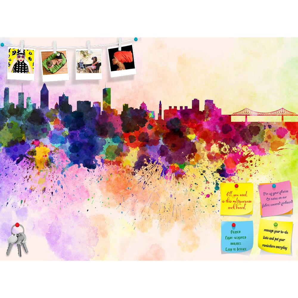 ArtzFolio Montreal Skyline, City in Canada's Québec Province Printed Bulletin Board Notice Pin Board Soft Board | Frameless-Bulletin Boards Frameless-AZ5006250BLB_FL_RF_R-0-Image Code 5006250 Vishnu Image Folio Pvt Ltd, IC 5006250, ArtzFolio, Bulletin Boards Frameless, Places, Fine Art Reprint, montreal, skyline, city, in, canada's, québec, province, printed, bulletin, board, notice, pin, soft, frameless, canada, north, america, watercolor, background, abstract, paint, color, splash, colorful, art, texture,