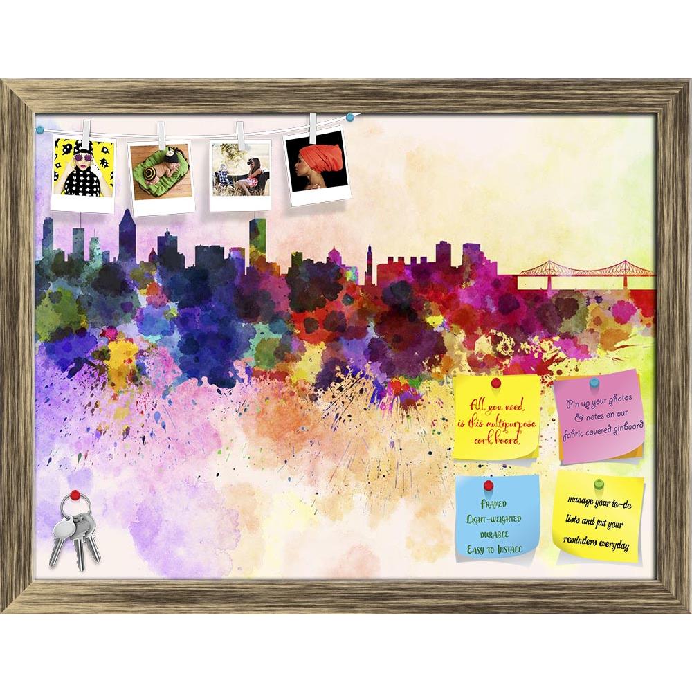 ArtzFolio Montreal Skyline, City in Canada's Québec Province Printed Bulletin Board Notice Pin Board Soft Board | Framed-Bulletin Boards Framed-AZ5006250BLB_FR_RF_R-0-Image Code 5006250 Vishnu Image Folio Pvt Ltd, IC 5006250, ArtzFolio, Bulletin Boards Framed, Places, Fine Art Reprint, montreal, skyline, city, in, canada's, québec, province, printed, bulletin, board, notice, pin, soft, framed, canada, north, america, watercolor, background, abstract, paint, color, splash, colorful, art, texture, grunge, pap