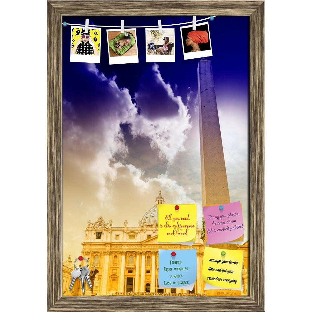 ArtzFolio Spectacular View Of St. Peter In Vatrican, Rome Printed Bulletin Board Notice Pin Board Soft Board | Framed-Bulletin Boards Framed-AZ5006257BLB_FR_RF_R-0-Image Code 5006257 Vishnu Image Folio Pvt Ltd, IC 5006257, ArtzFolio, Bulletin Boards Framed, Places, Vintage, Photography, spectacular, view, of, st., peter, in, vatrican, rome, printed, bulletin, board, notice, pin, soft, framed, vatican, italy, city, basilica, church, europe, cathedral, saint, catholic, night, san, travel, st, cityscape, roma,